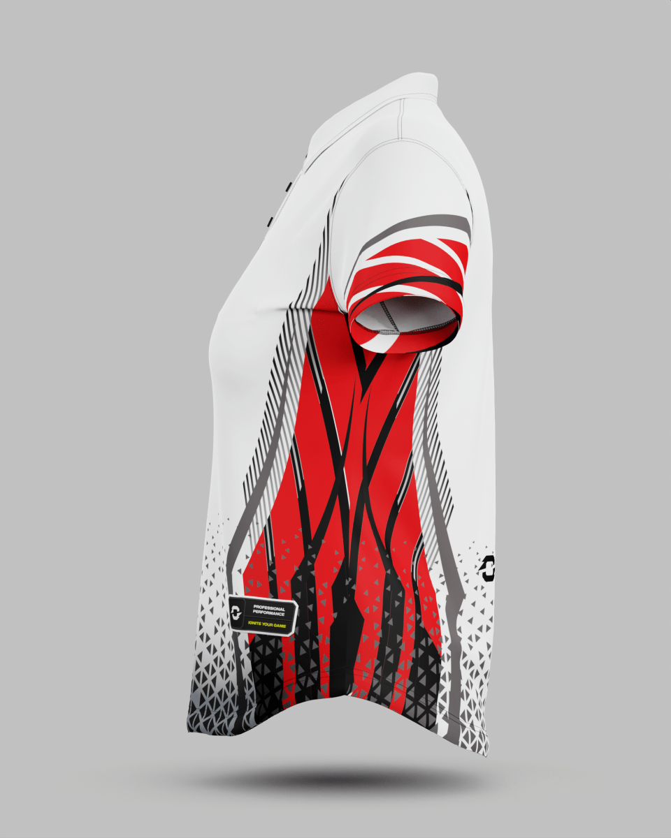 Womens Stockholm 3 Button Polo Collar Jersey - Onboard Sportswear