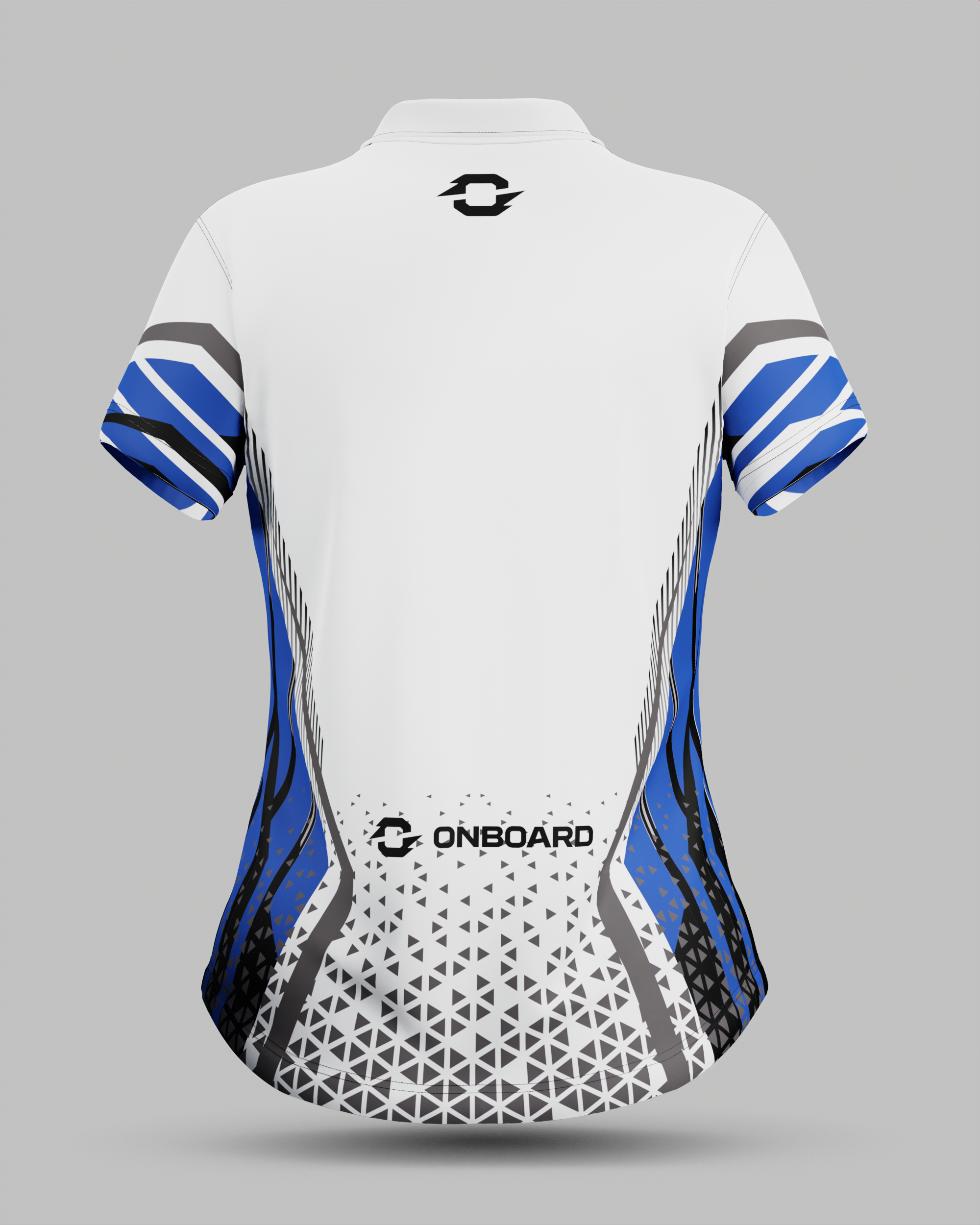 Womens Stockholm 3 Button Polo Collar Jersey
