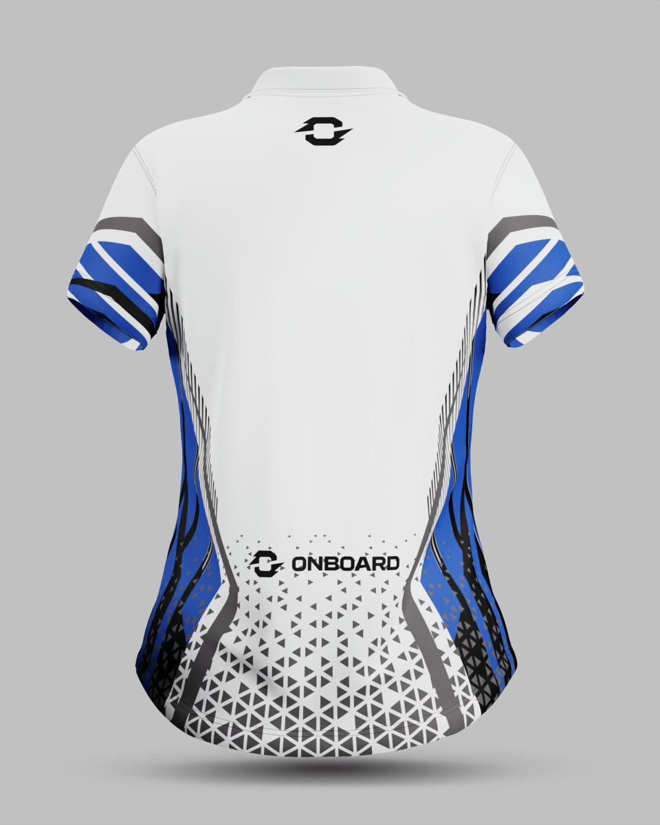 Womens Stockholm 3 Button Polo Collar Jersey - Onboard Sportswear