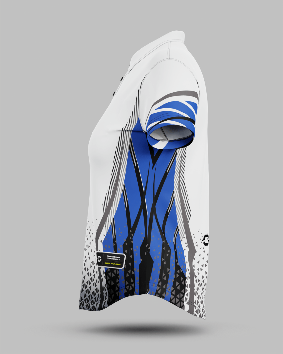 Womens Stockholm 3 Button Polo Collar Jersey - Onboard Sportswear