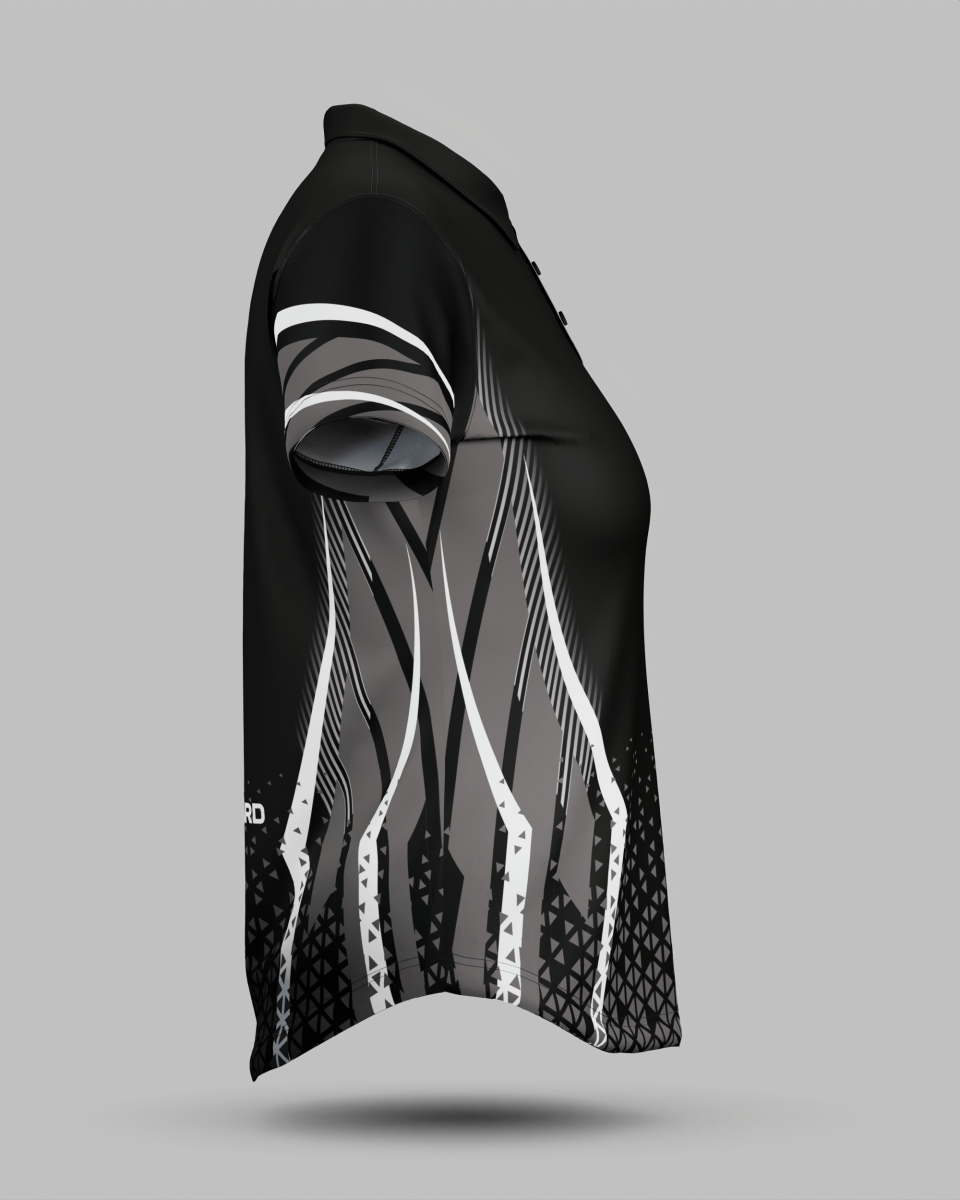 Womens Stockholm 3 Button Polo Collar Jersey - Onboard Sportswear