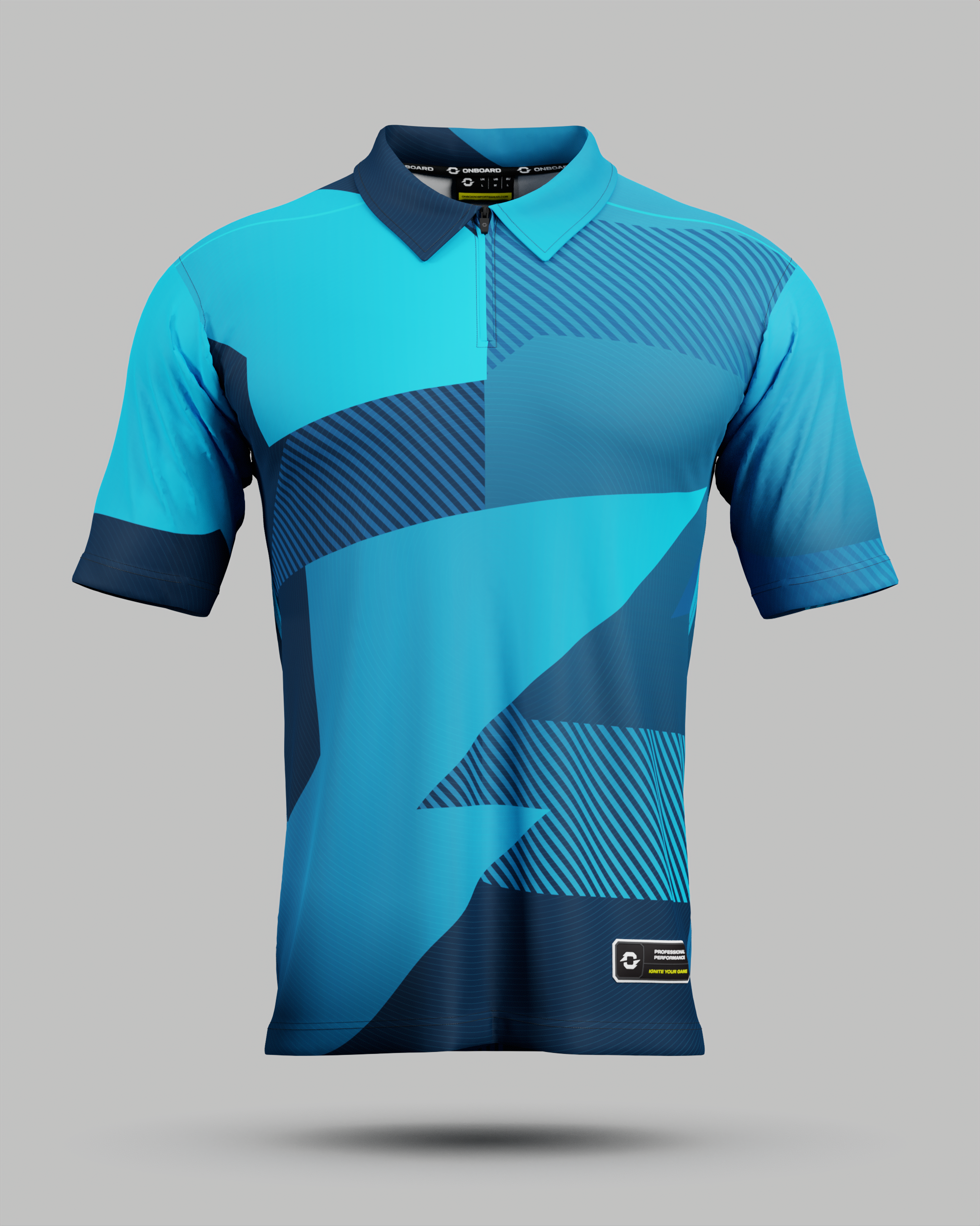 Youth Surge 1/4 Zip Polo Collar Jersey