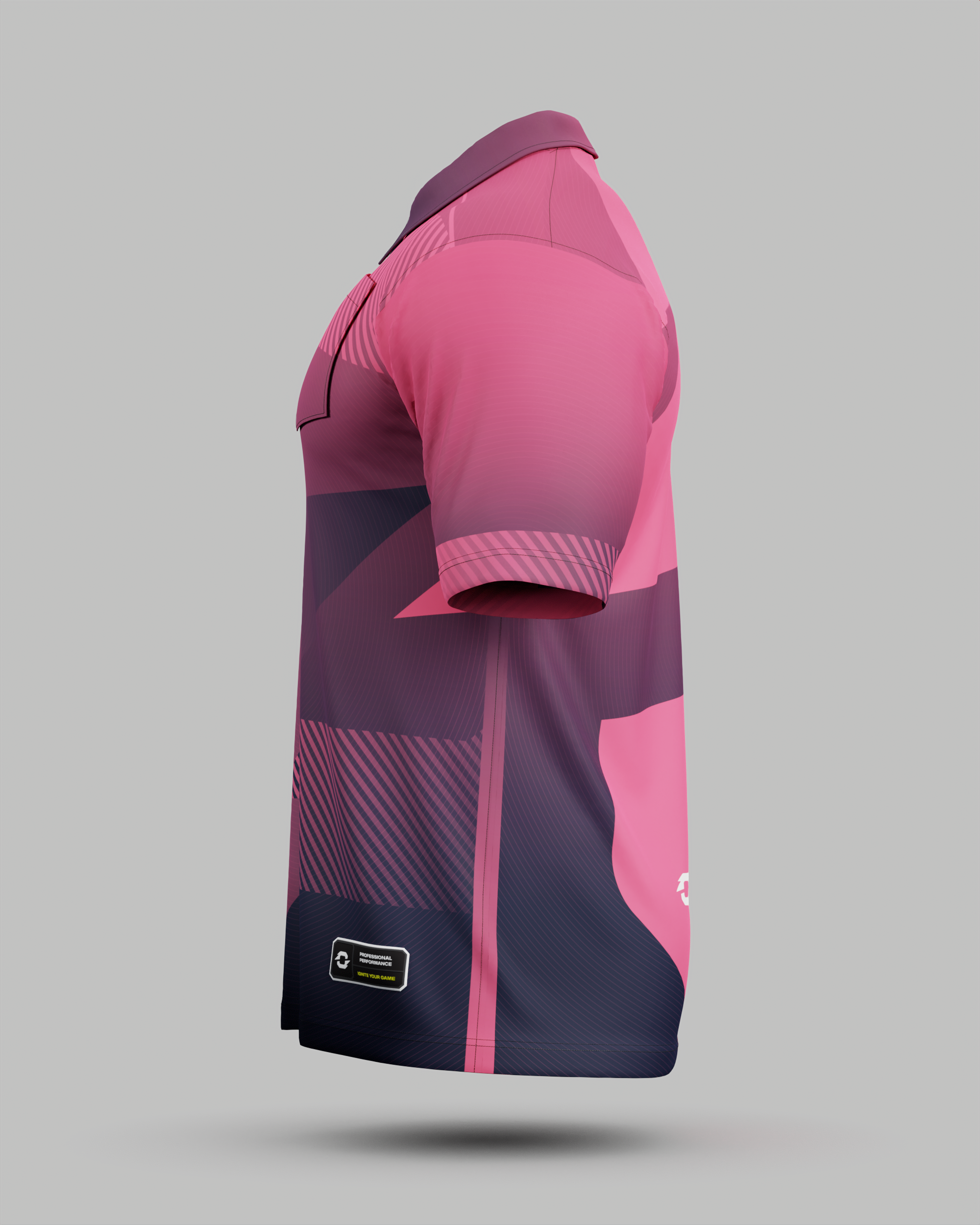 Youth Surge 1/4 Zip Polo Collar Jersey With Pocket