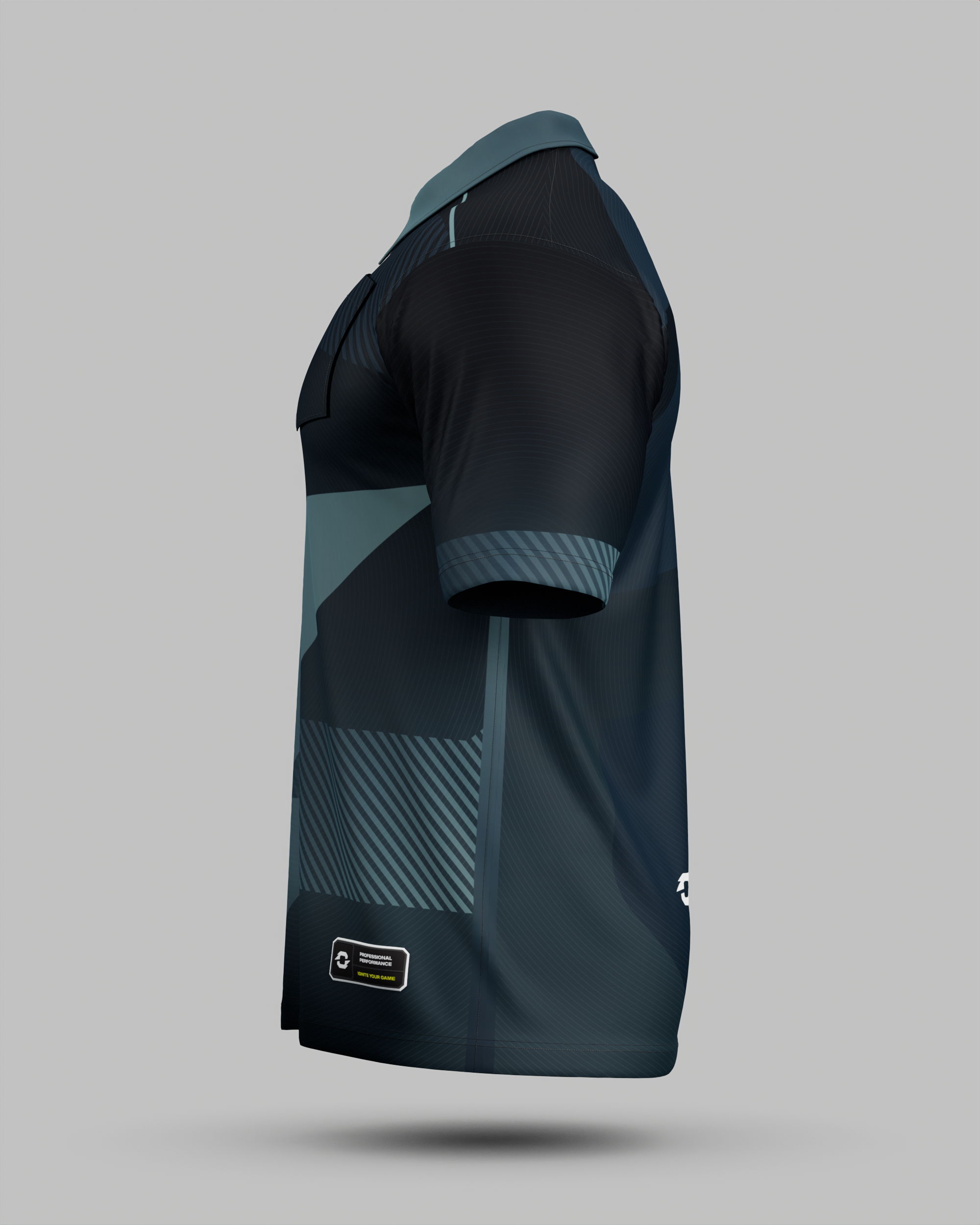 Youth Surge 1/4 Zip Polo Collar Jersey With Pocket