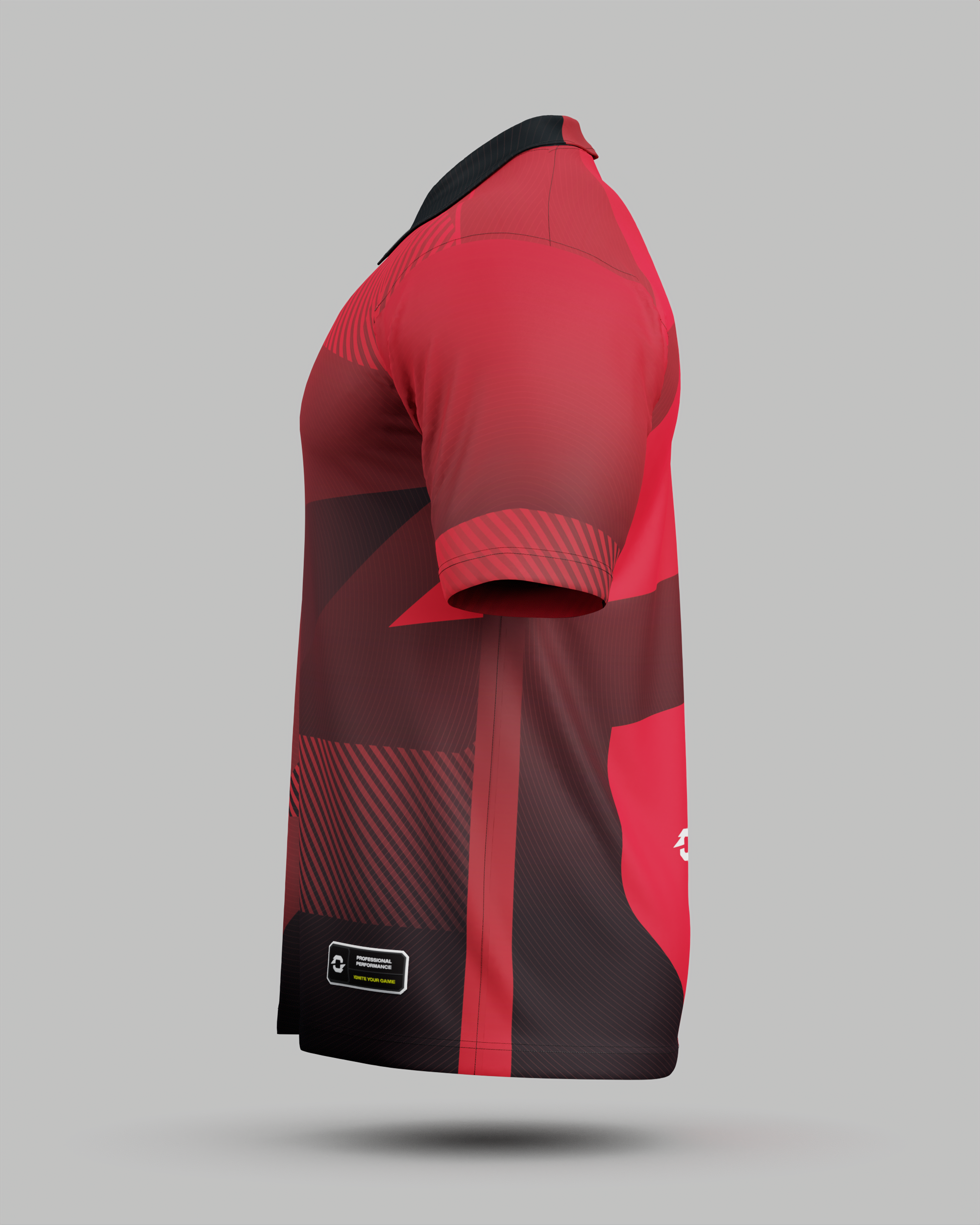Surge 3 Button Polo Collar Jersey