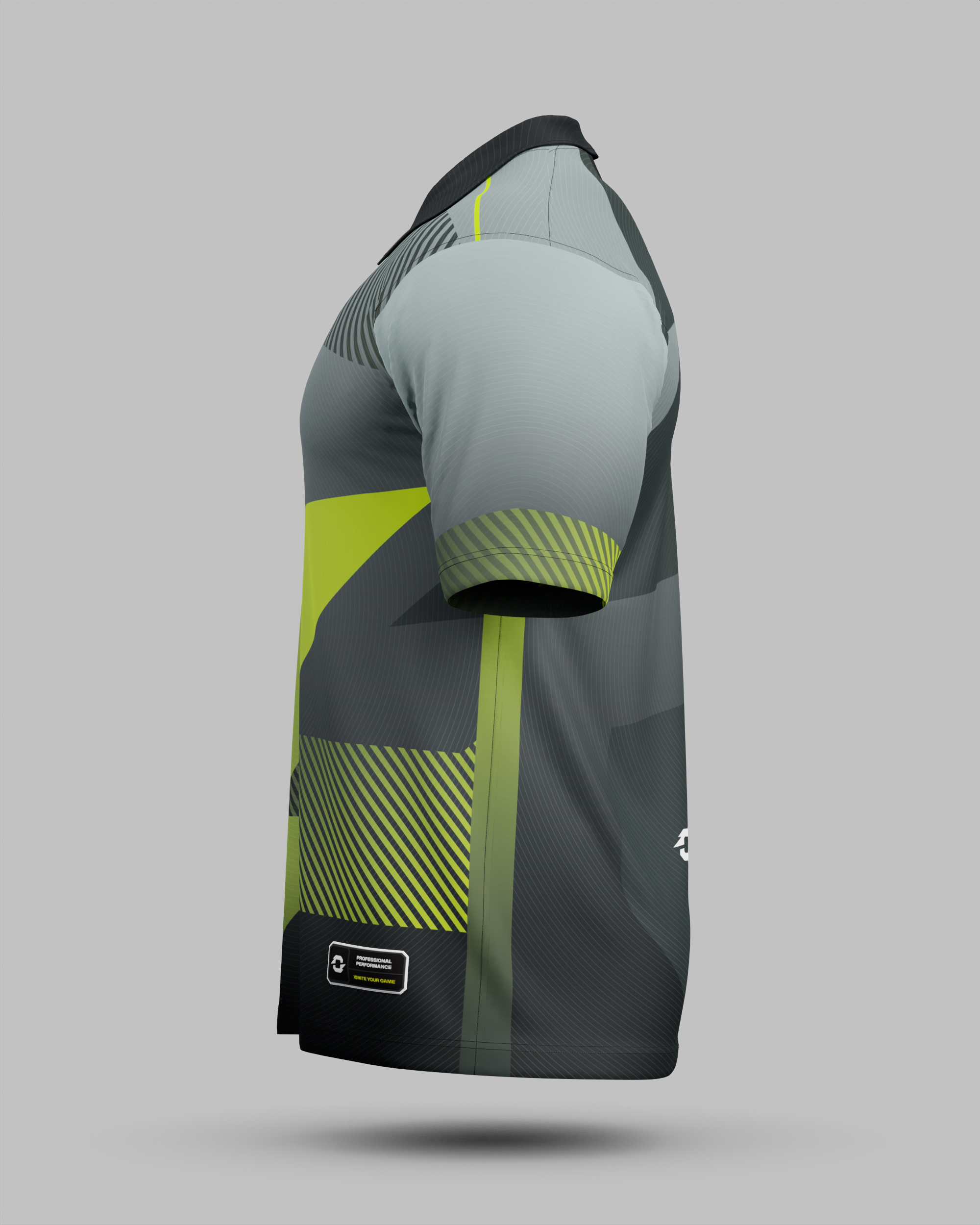 Youth Surge 3 Button Polo Collar Jersey