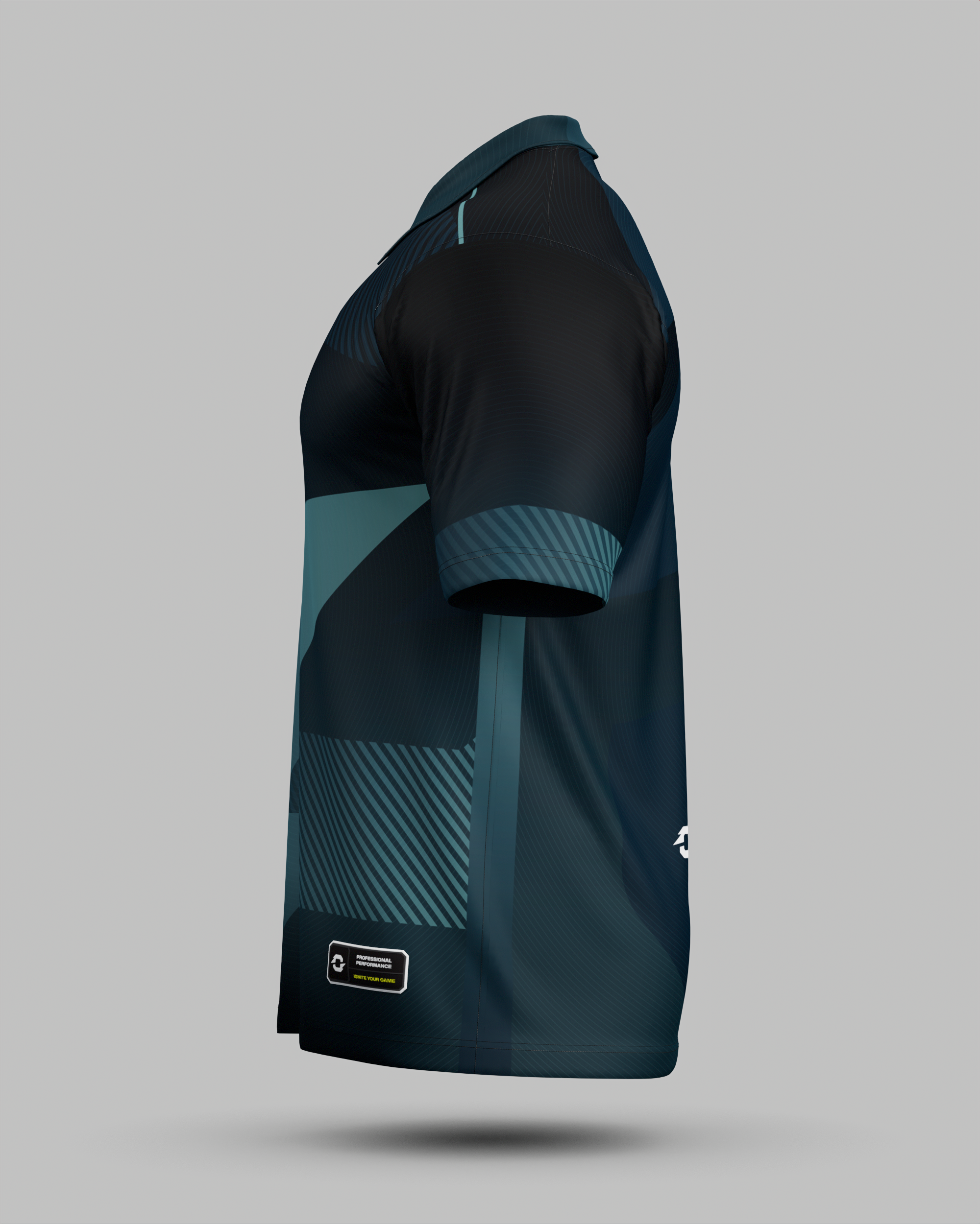 Youth Surge 3 Button Polo Collar Jersey