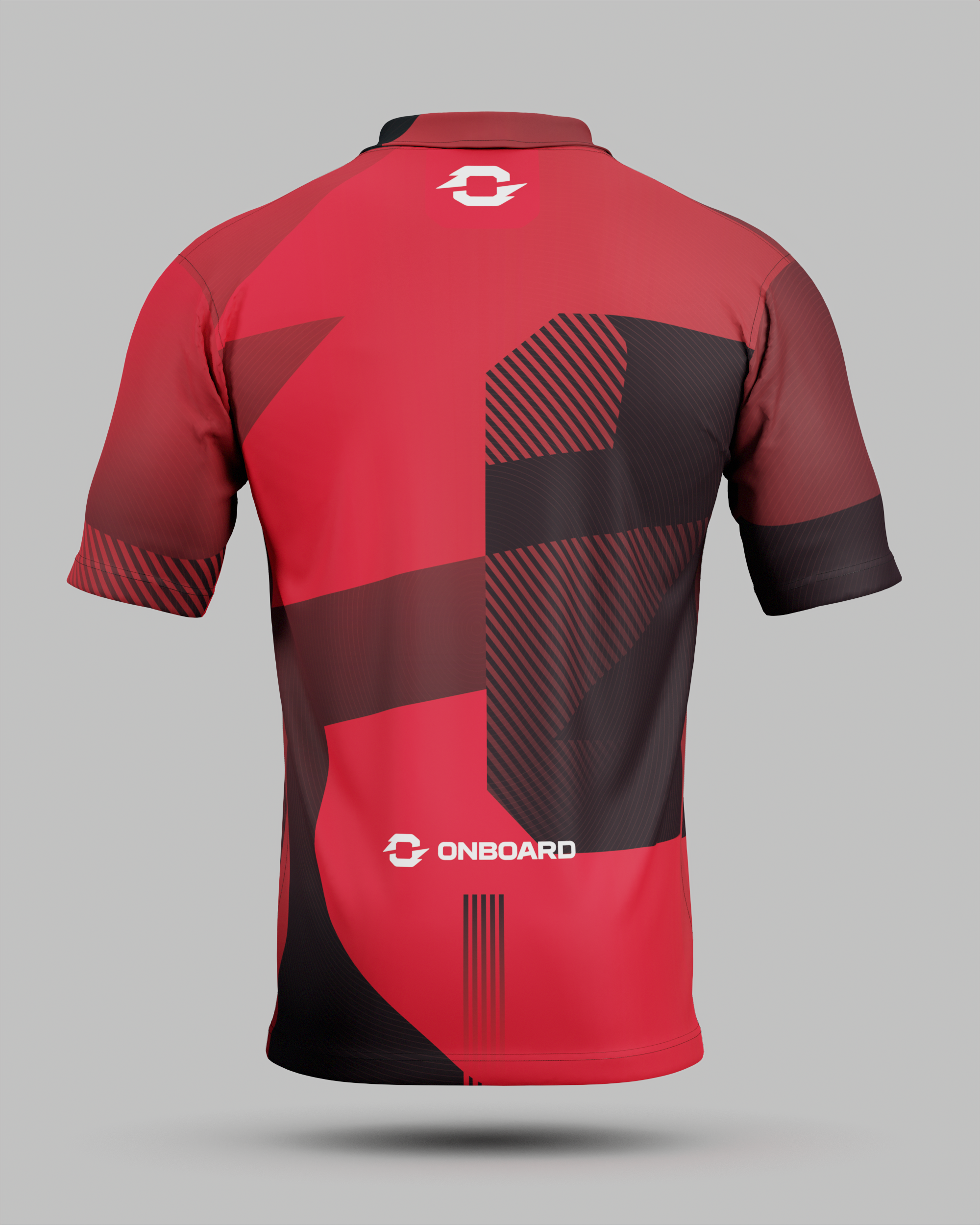 Surge 3 Button Polo Collar Jersey With Pocket