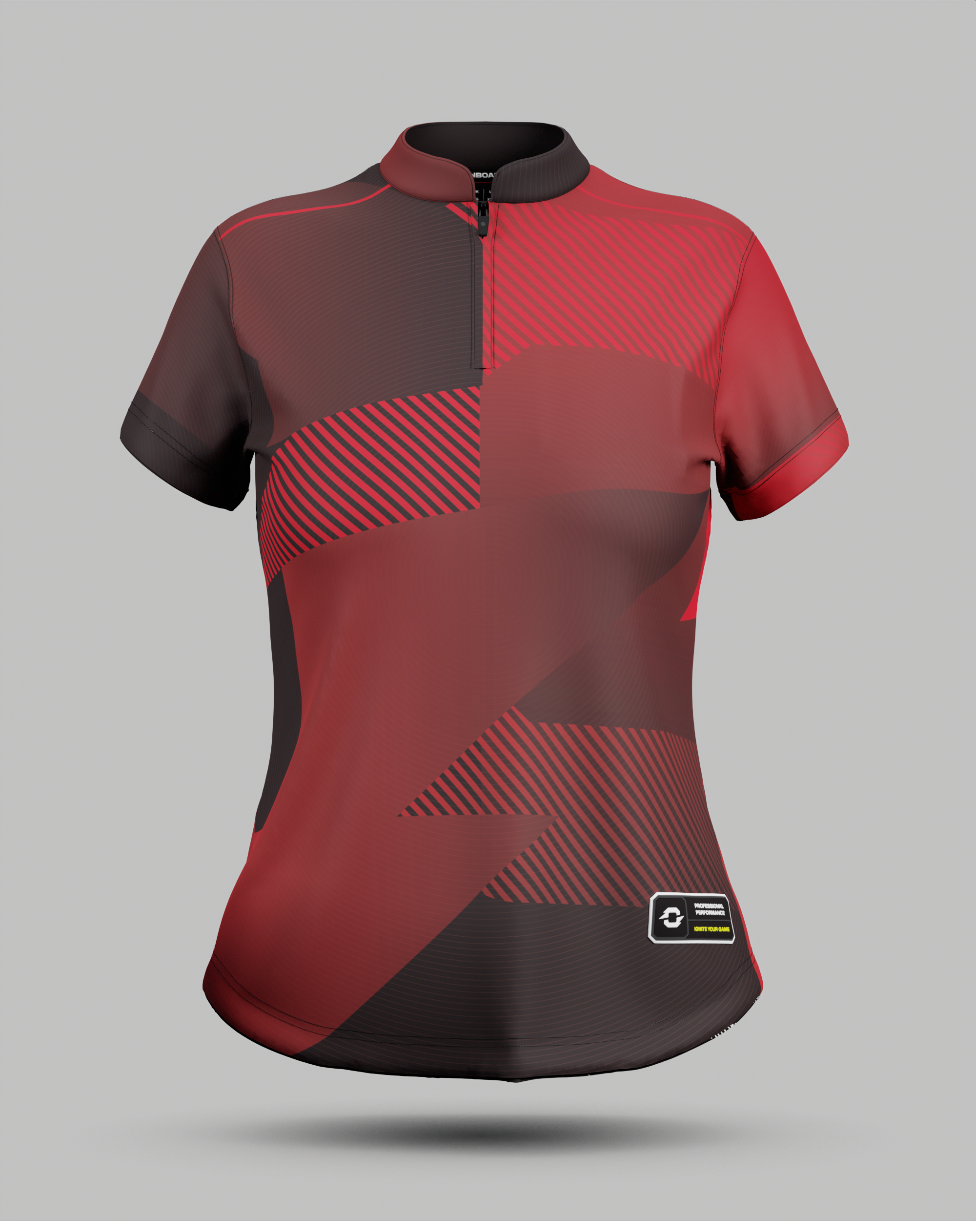 Womens Surge 1/4 Zip Pro Collar Jersey