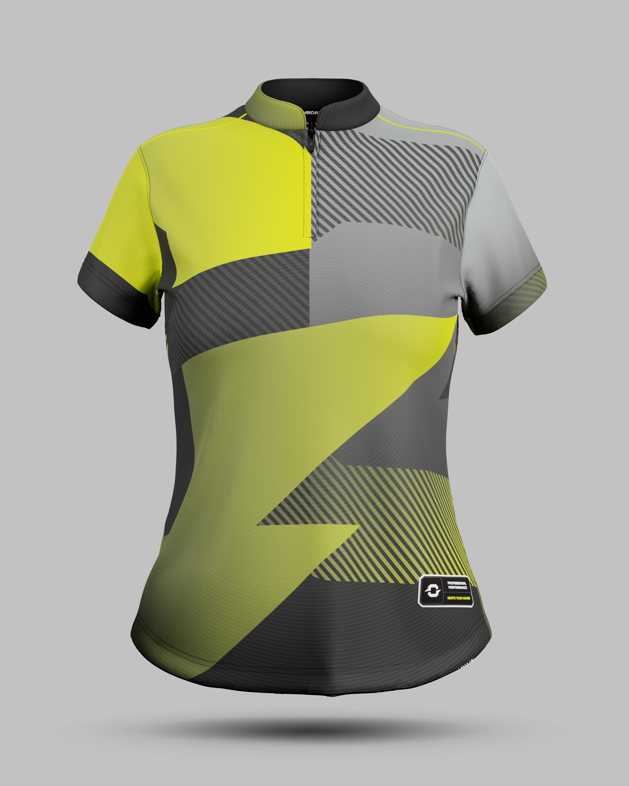 Womens Surge 1/4 Zip Pro Collar Jersey