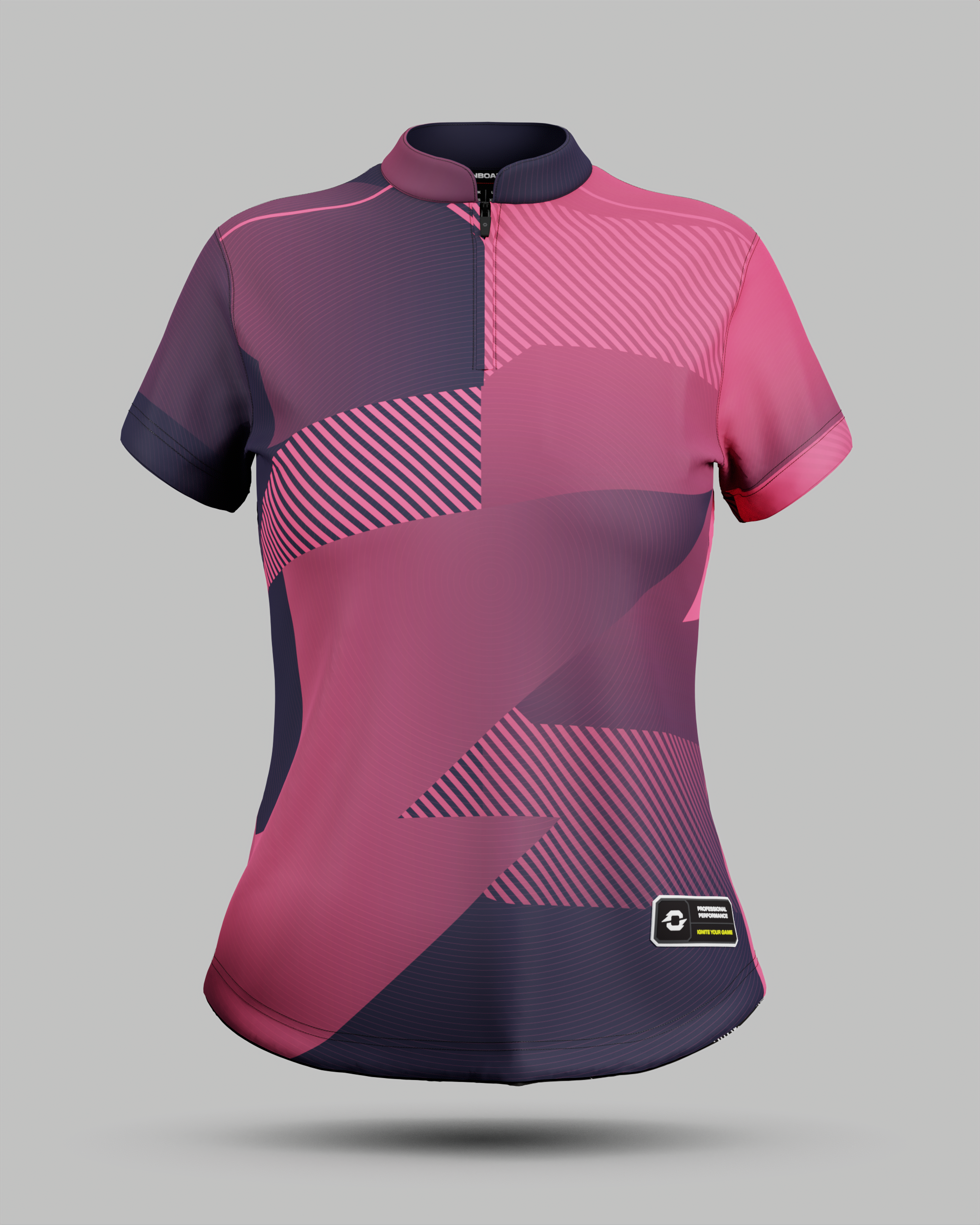 Womens Surge 1/4 Zip Pro Collar Jersey