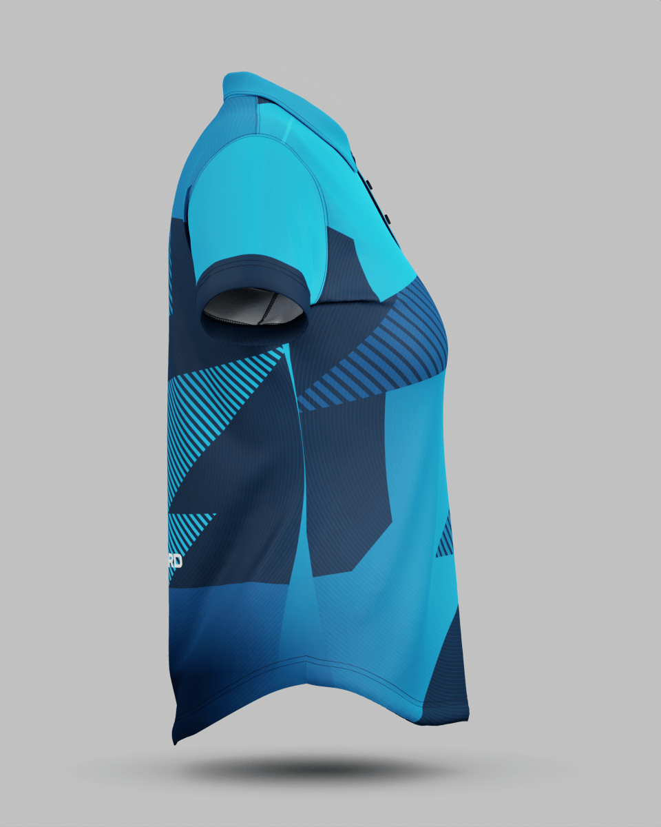 Womens Surge 3 Button Polo Collar Jersey - Onboard Sportswear