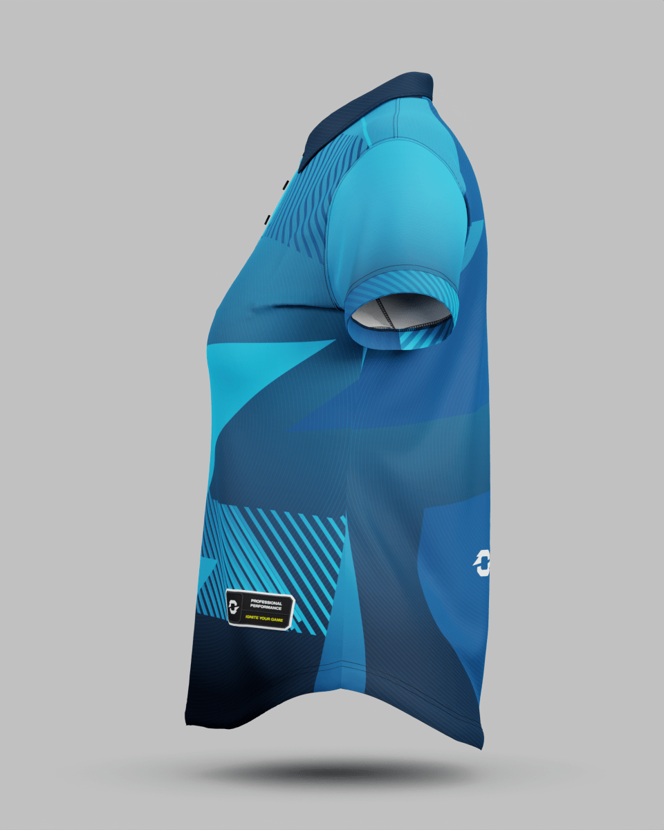 Womens Surge 3 Button Polo Collar Jersey - Onboard Sportswear