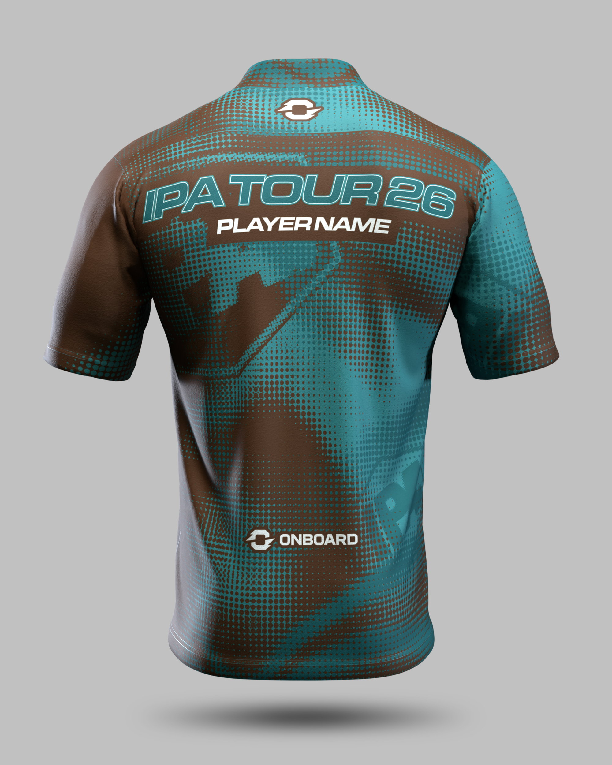 Official 2026 IPA Tour Shirt (Brown/Turquoise)