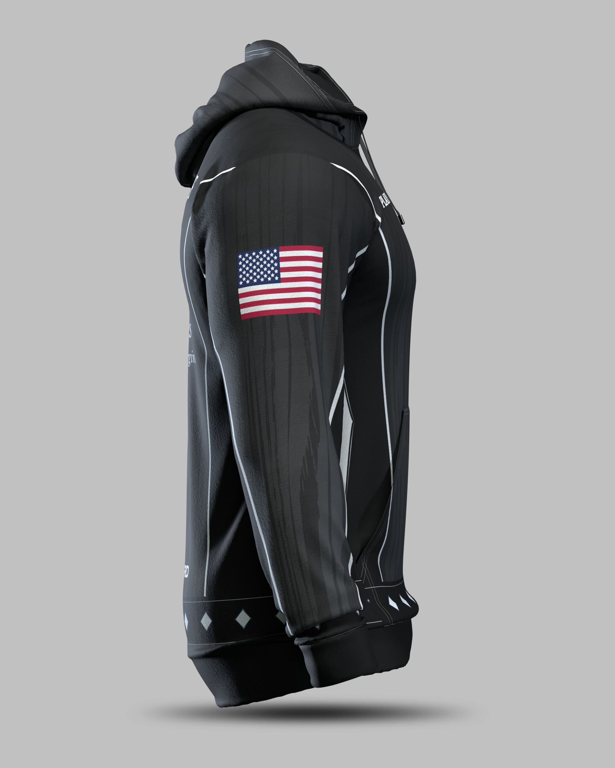 Tascarella Custom Cues Hoodie Black