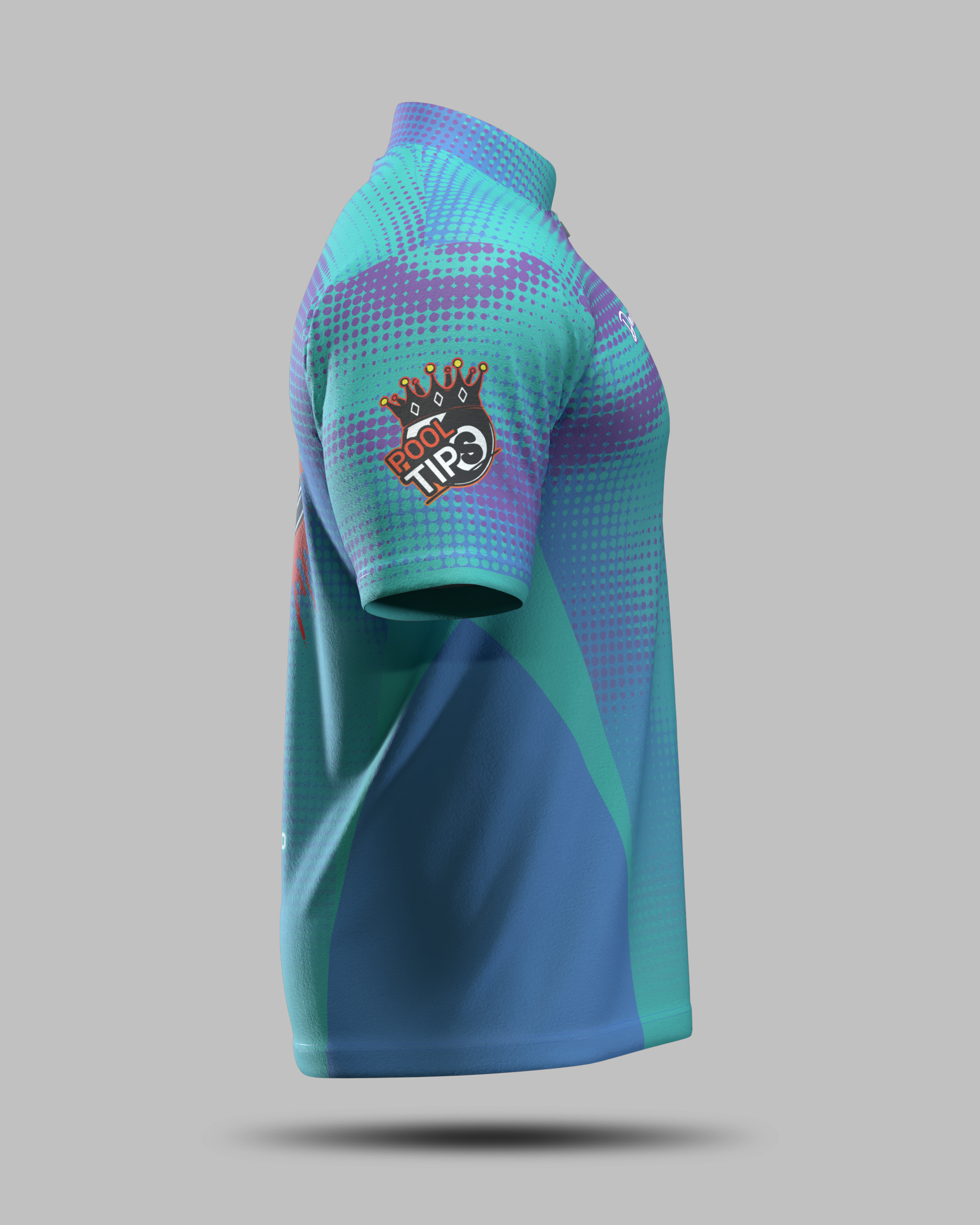 Official Pool Tips Jersey Turquoise