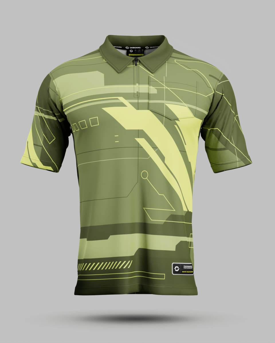 Tokyo 2.0 1/4 Zip Polo Collar Jersey With Pocket - Onboard Sportswear