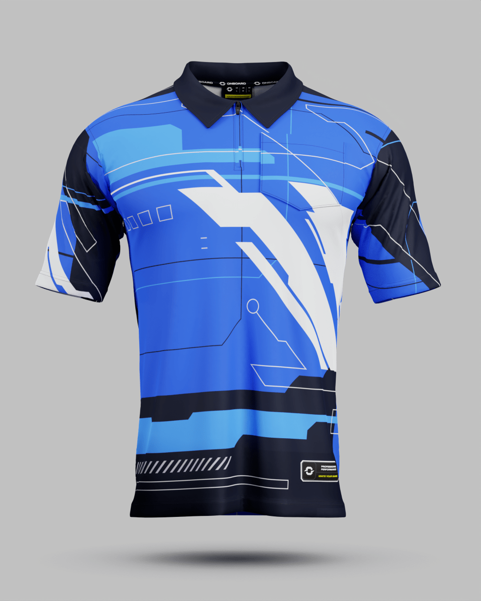 Tokyo 2.0 1/4 Zip Polo Collar Jersey With Pocket - Onboard Sportswear