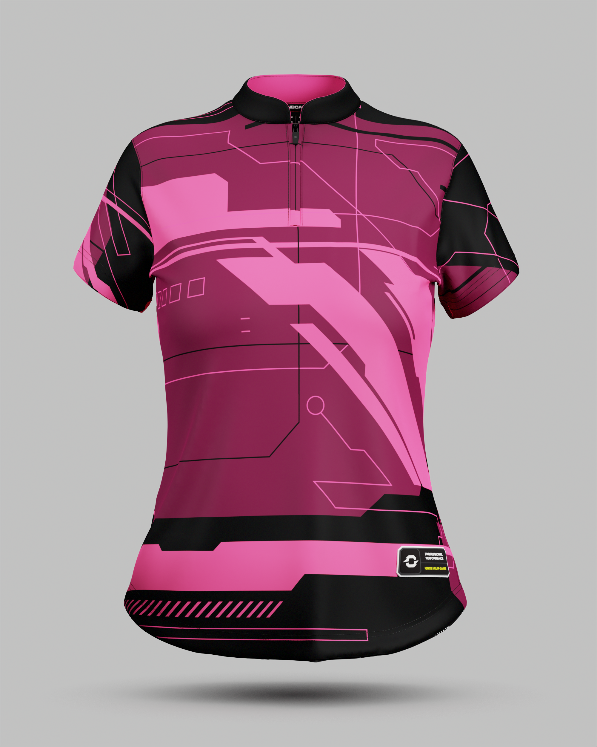 Womens Tokyo 2.0 1/4 Zip Pro Collar Jersey