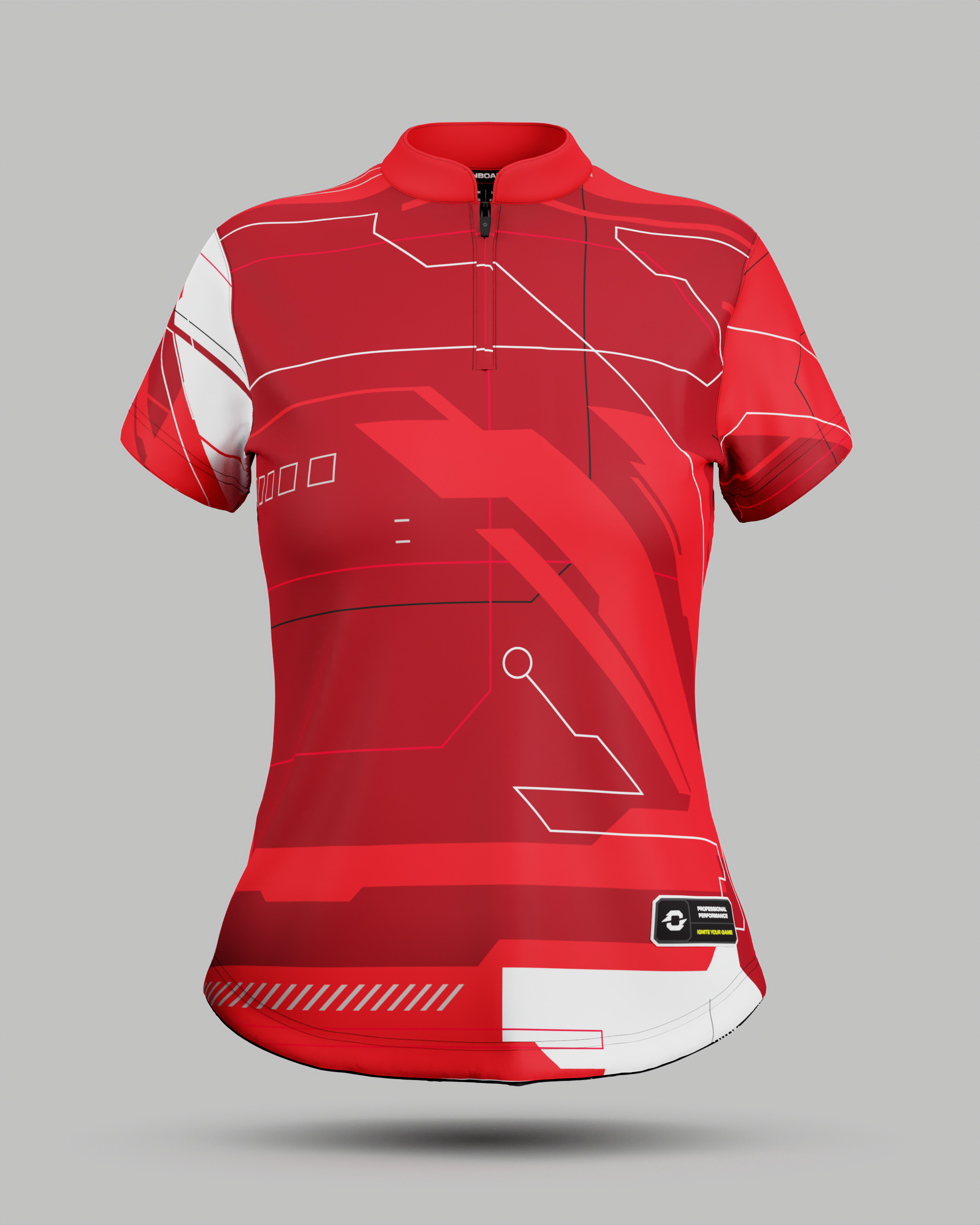 Womens Tokyo 2.0 1/4 Zip Pro Collar Jersey