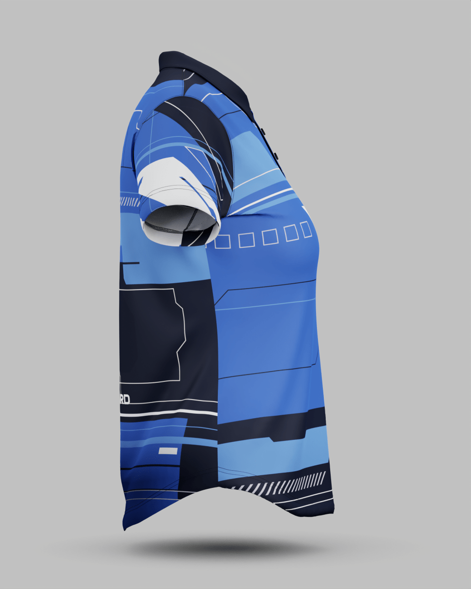 Womens Tokyo 2.0 3 Button Polo Collar Jersey - Onboard Sportswear