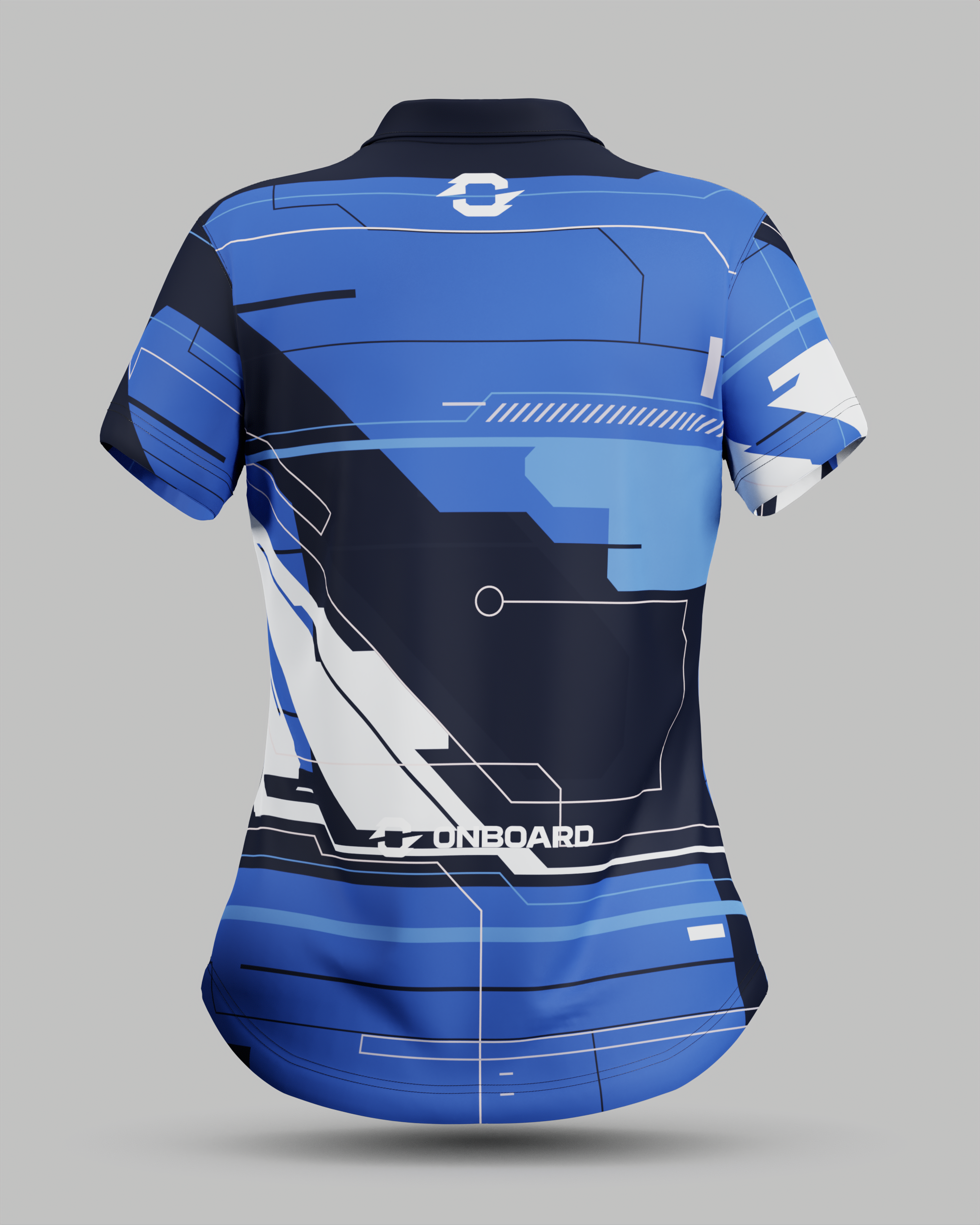 Womens Tokyo 2.0 3 Button Polo Collar Jersey