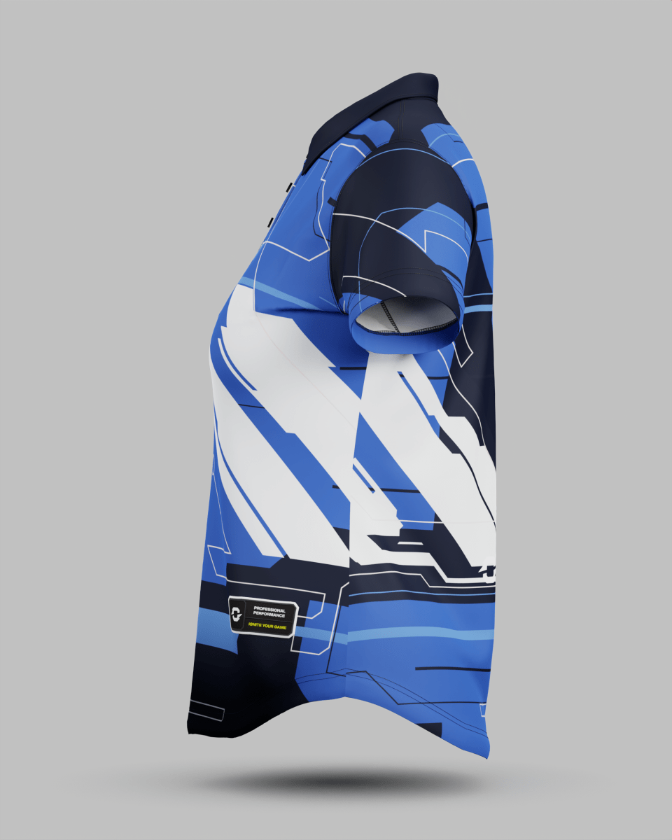 Womens Tokyo 2.0 3 Button Polo Collar Jersey - Onboard Sportswear