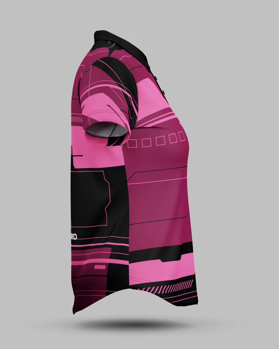 Womens Tokyo 2.0 3 Button Polo Collar Jersey - Onboard Sportswear