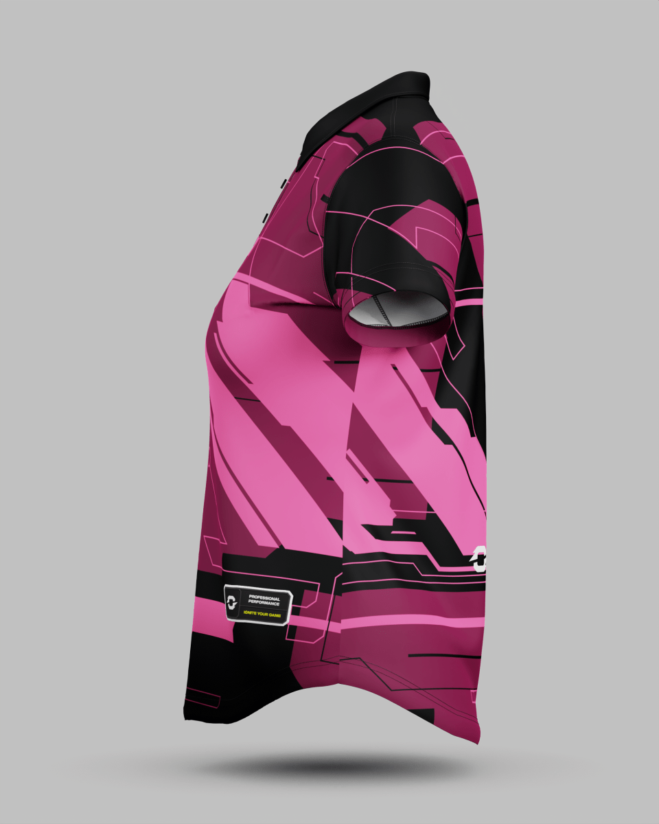 Womens Tokyo 2.0 3 Button Polo Collar Jersey - Onboard Sportswear