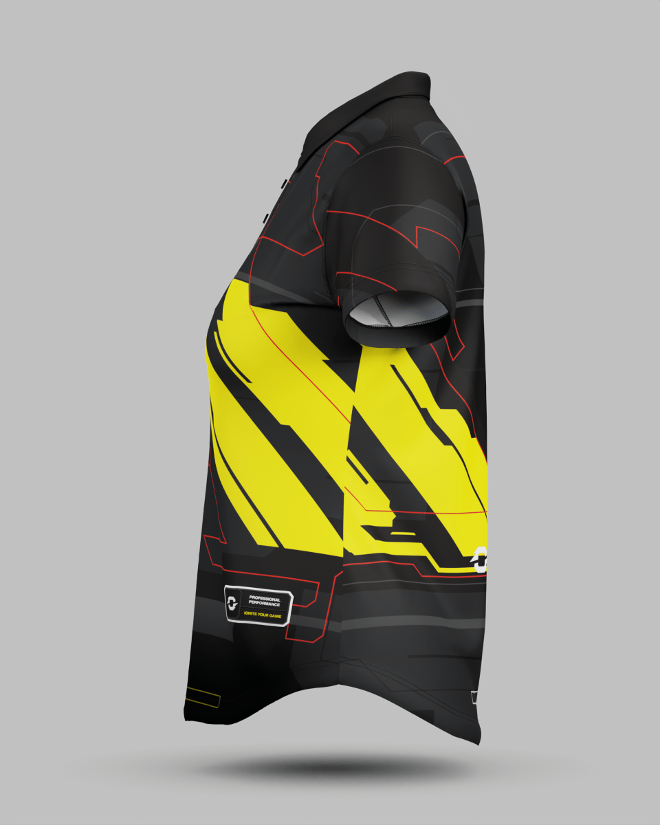 Womens Tokyo 2.0 3 Button Polo Collar Jersey - Onboard Sportswear