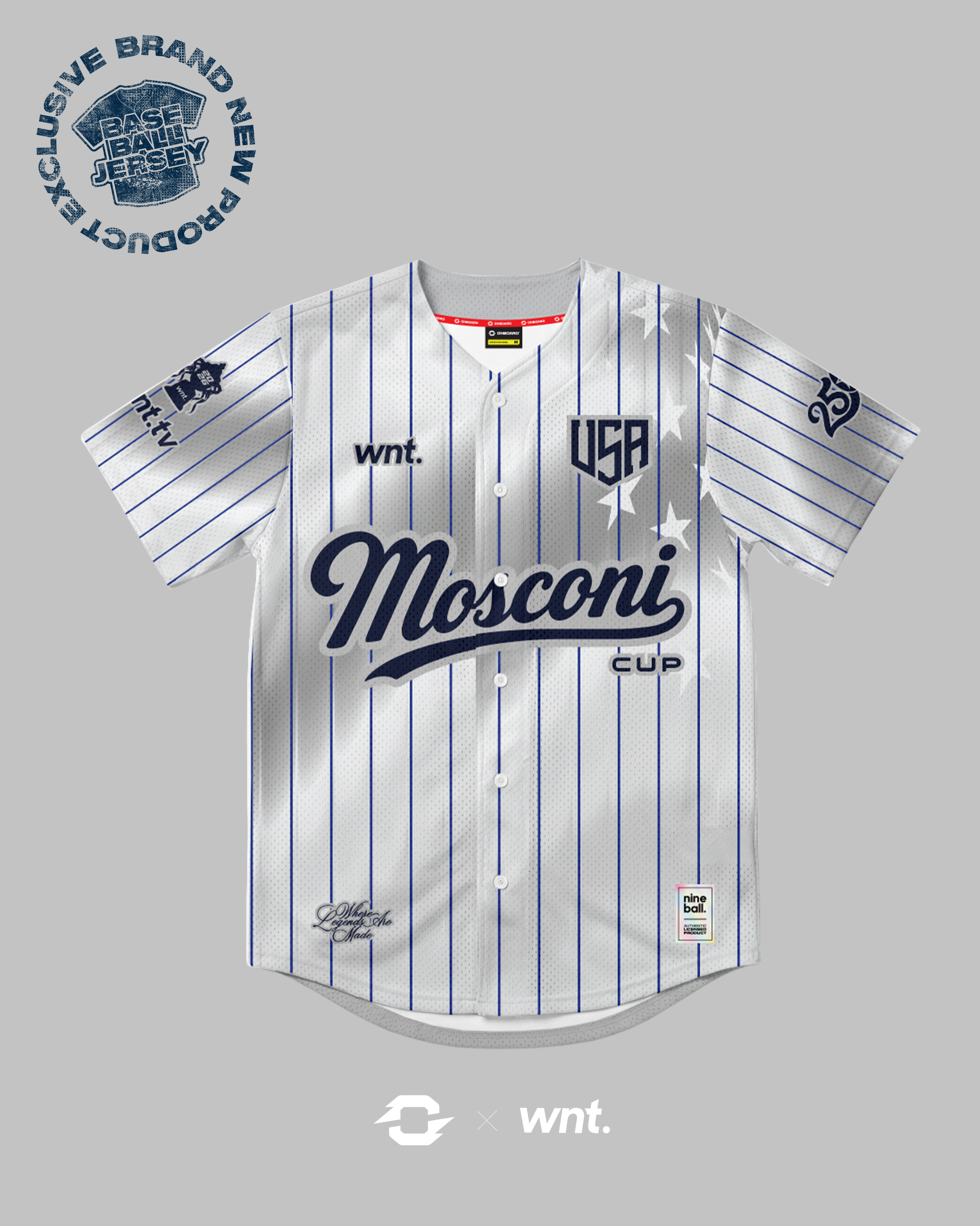 Team USA Mosconi Cup Baseball Jersey