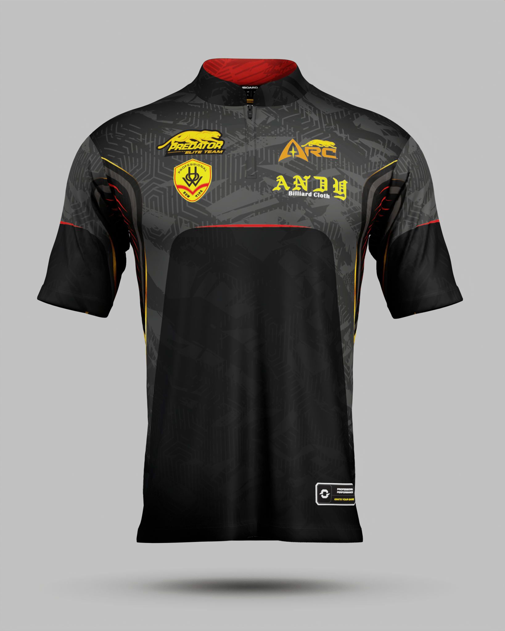 Joshua 'KillerFiller' Grey / Black Jersey - Onboard Sportswear