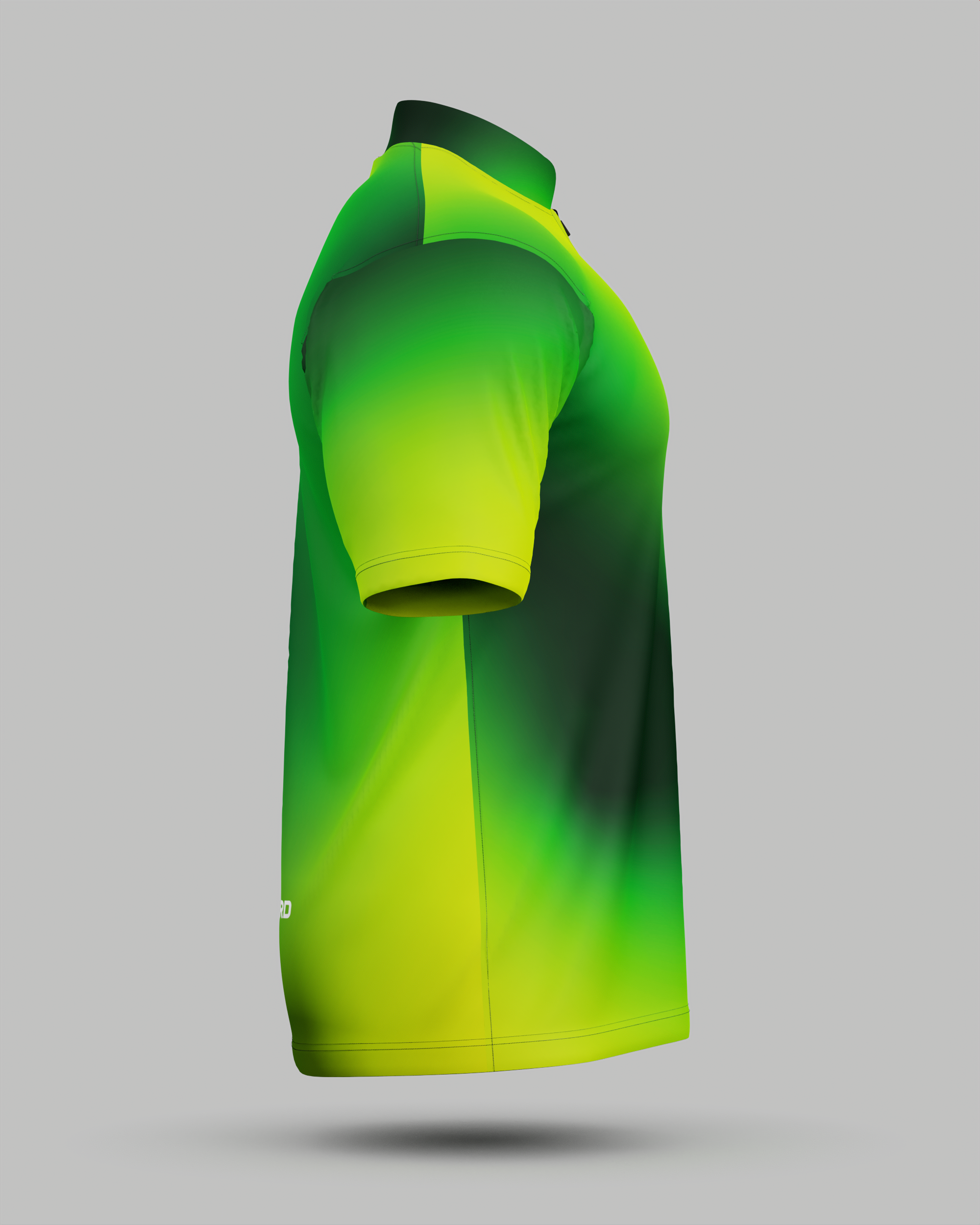 Express Aura 1/4 Zip Pro Collar Jersey Green