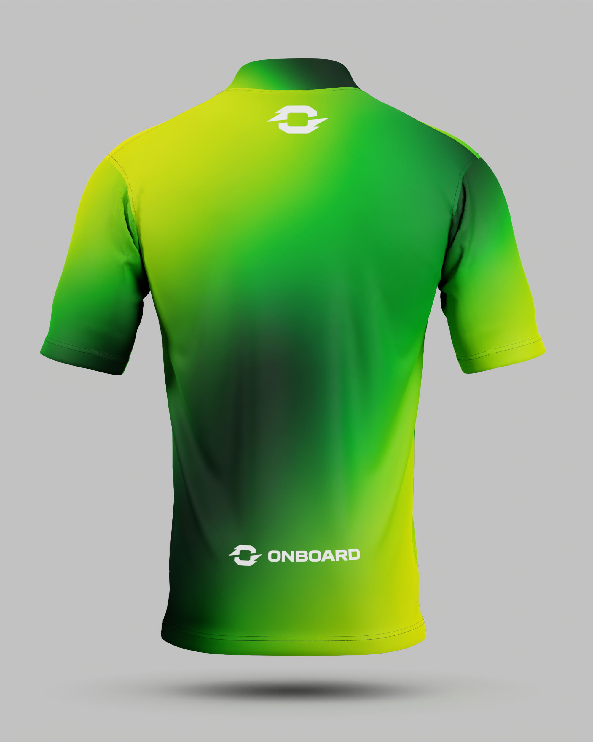 Express Aura 1/4 Zip Pro Collar Jersey Green