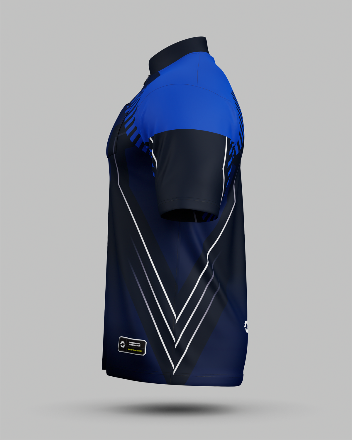 Onyx 1/4 Zip Pro Collar Jersey with pocket