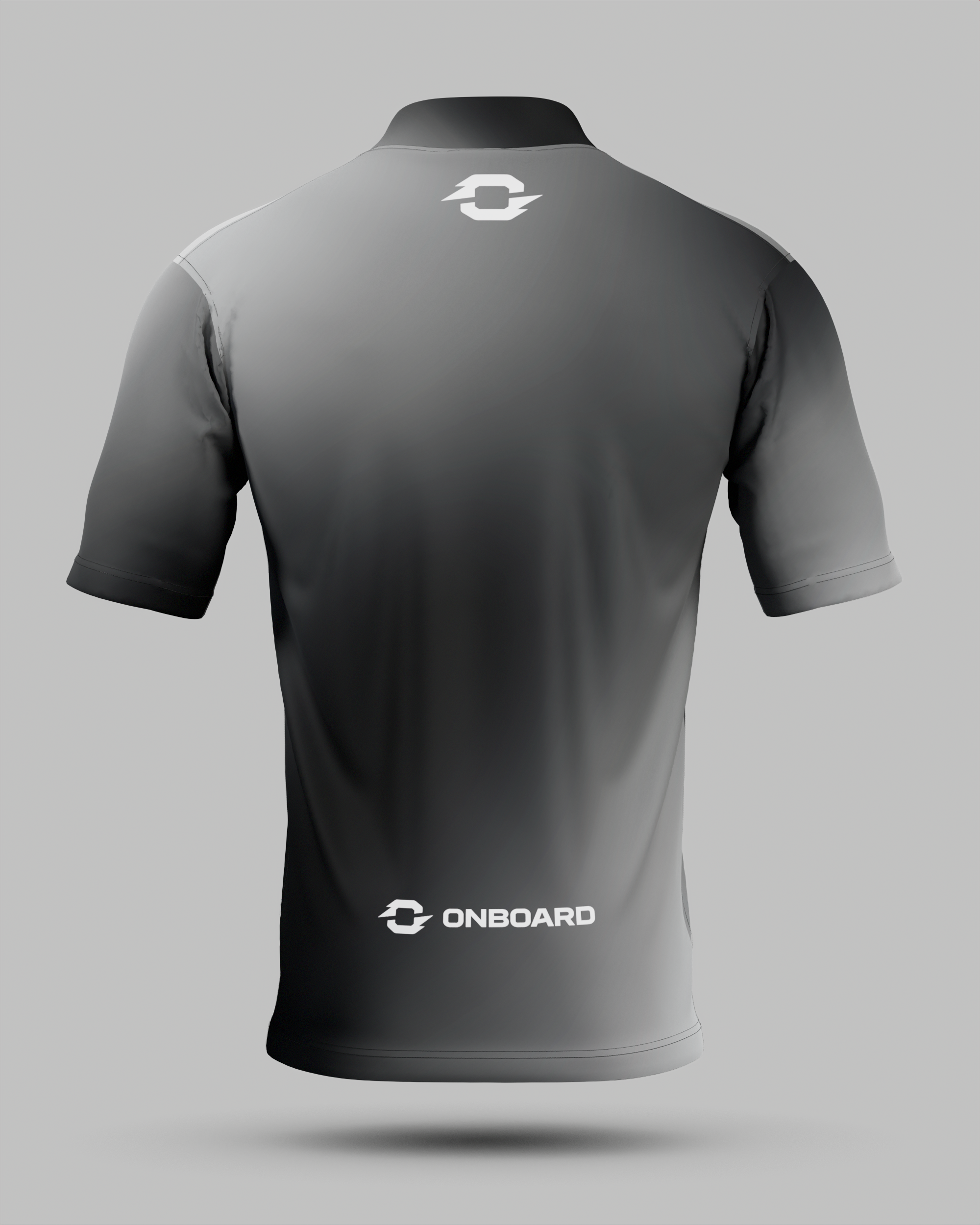 Express Aura 1/4 Zip Pro Collar Jersey Grey