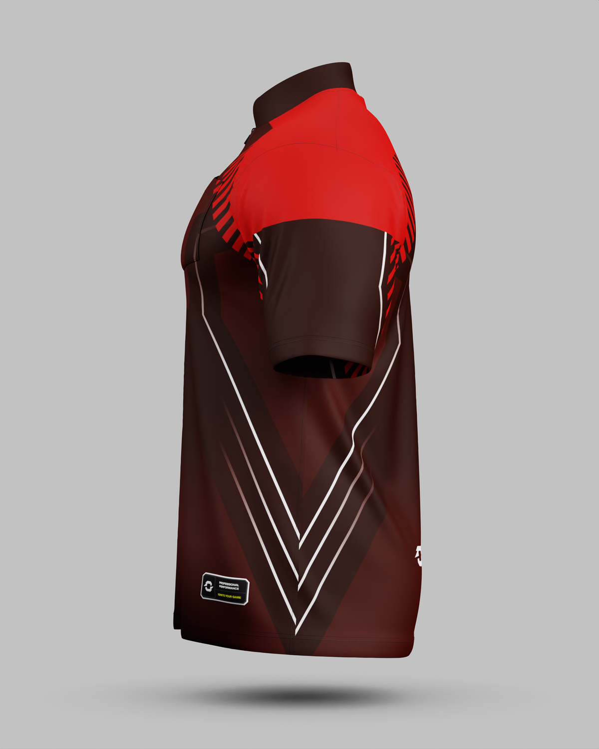 Onyx 1/4 Zip Pro Collar Jersey with pocket