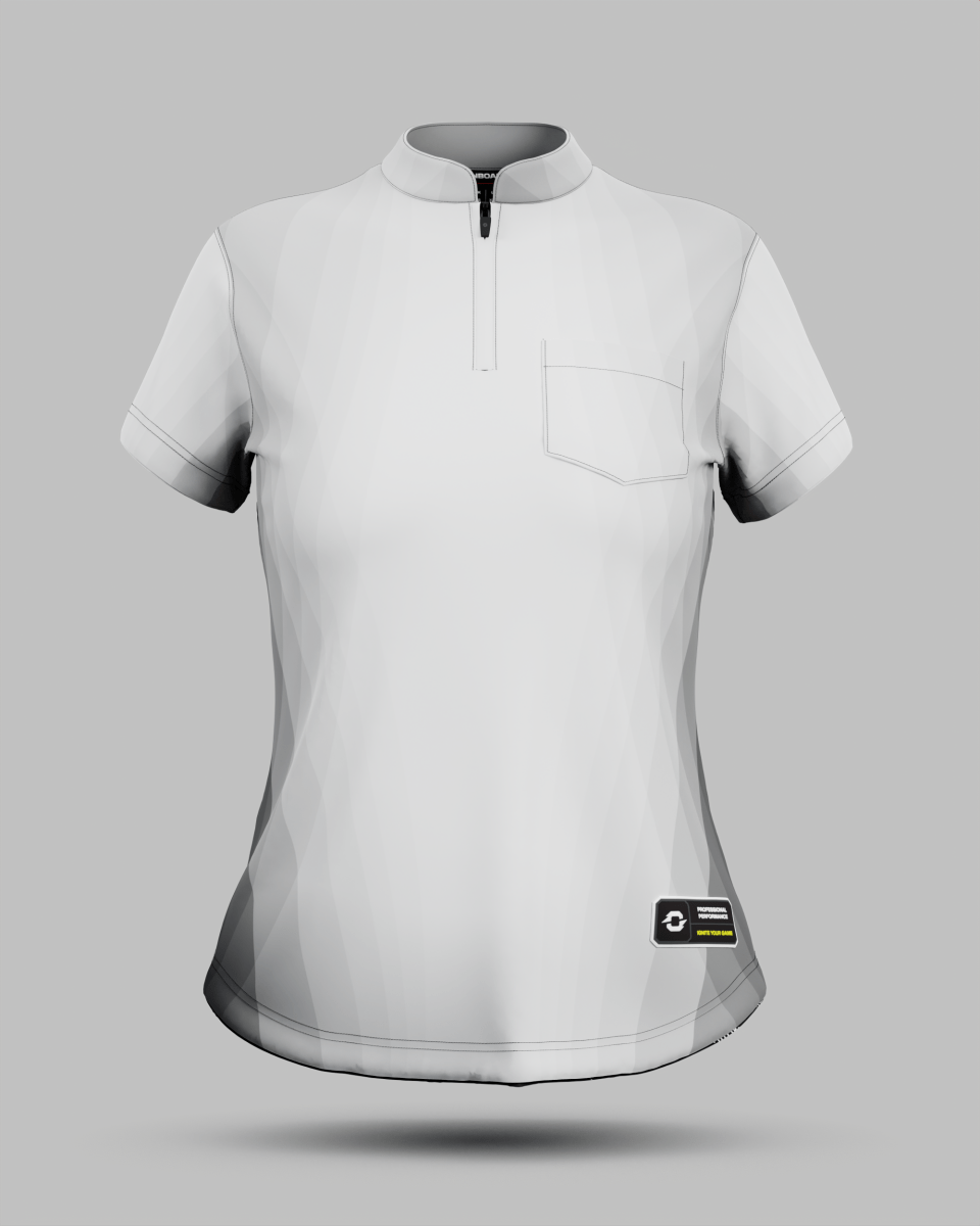 Womens Helsinki 2.0 1/4 Zip Pro Collar Jersey With Pocket - Onboard Sportswear