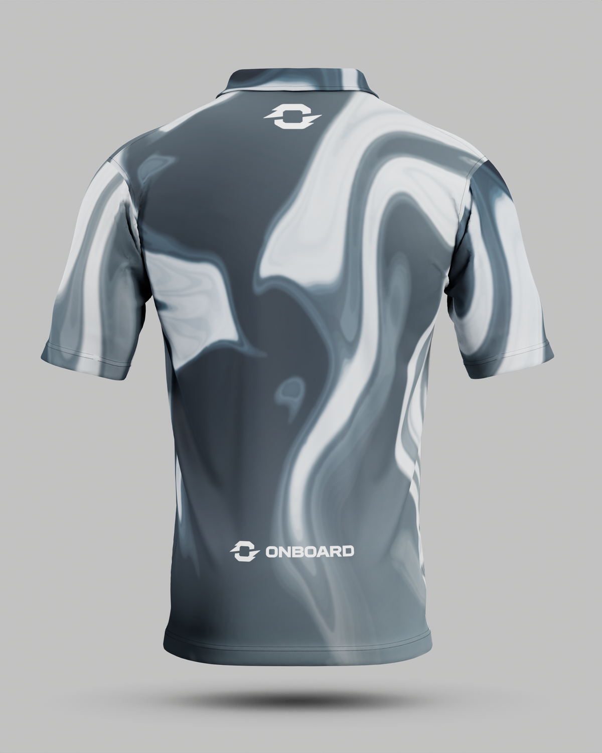 Wave 1/4 Zip Polo Collar Jersey With Pocket