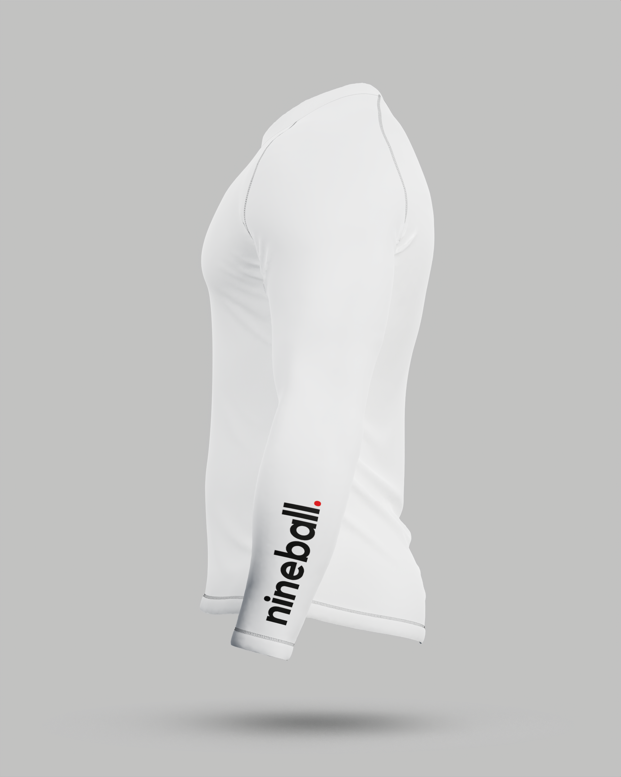 Essential Nineball Baselayer - White