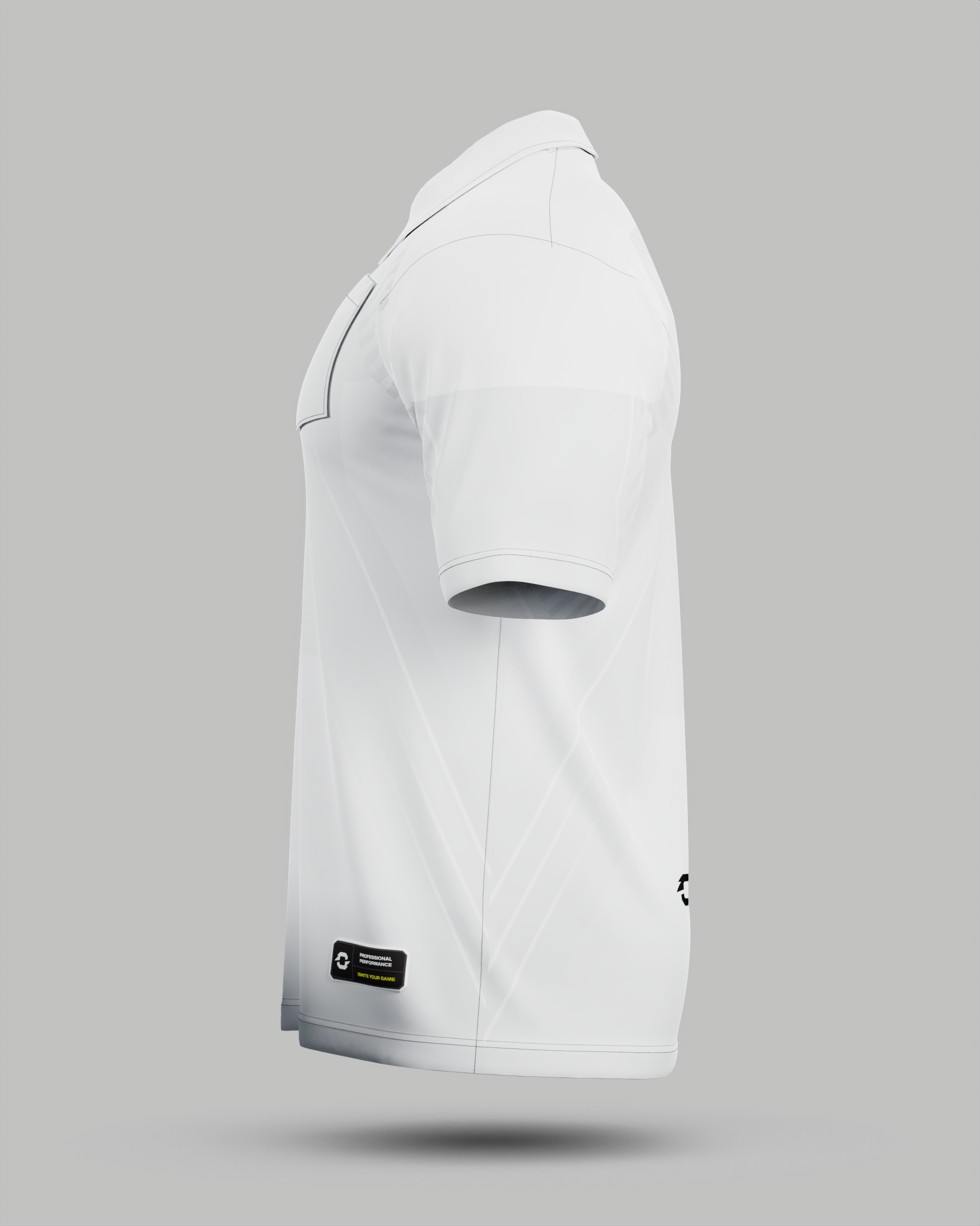 Onyx 1/4 Zip Polo Collar Jersey With Pocket