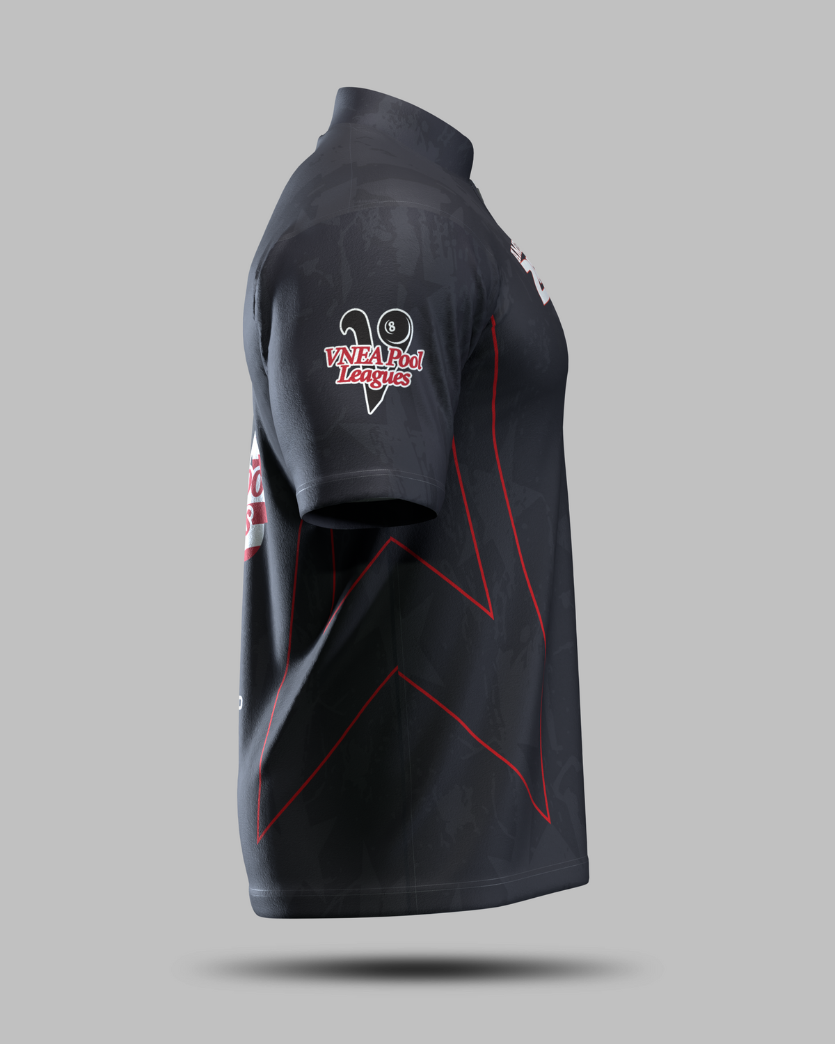 VNEA 250 PRO COLLAR JERSEY IN BLACK