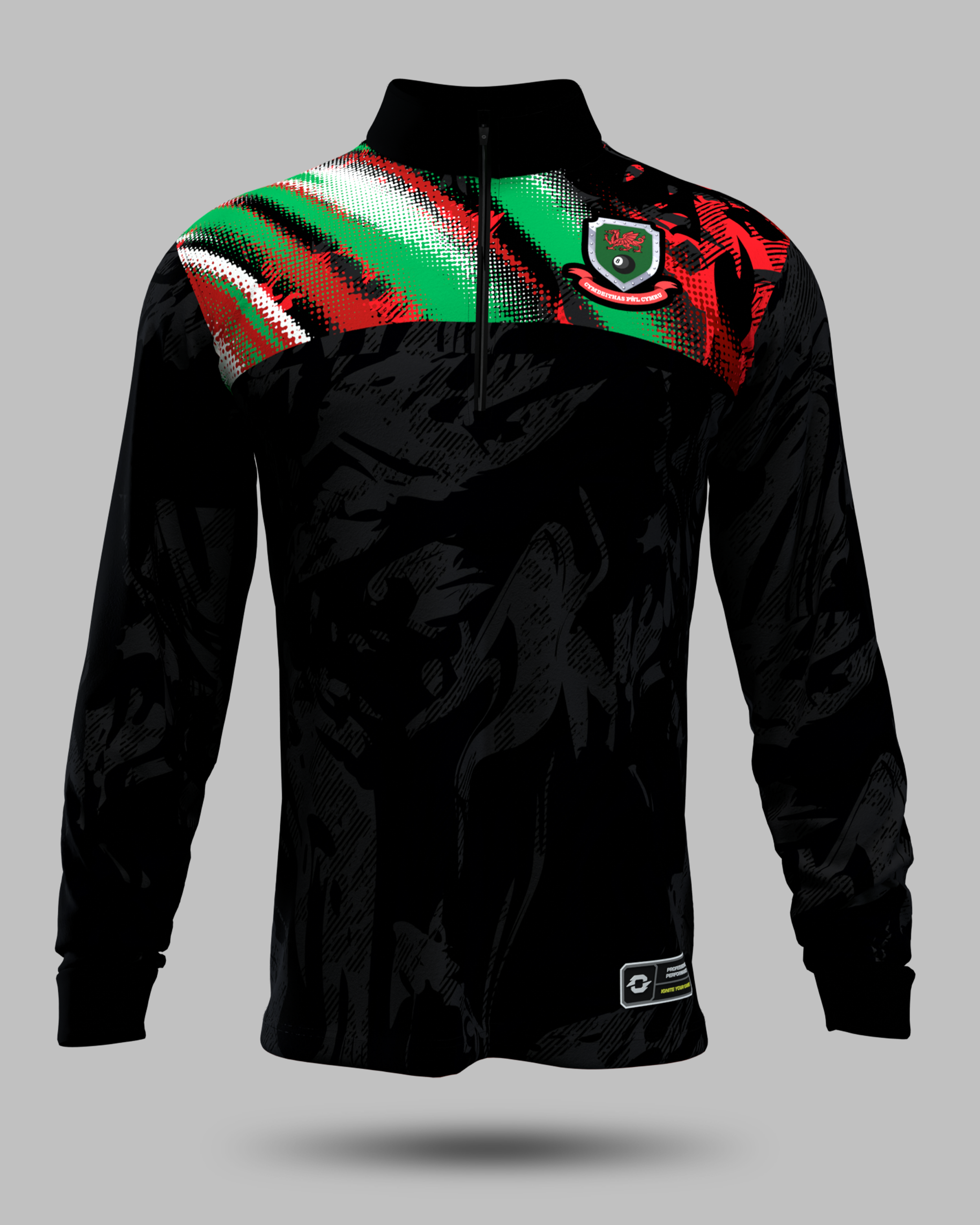 Official 2025 WPA 1/2 Zip Midlayer