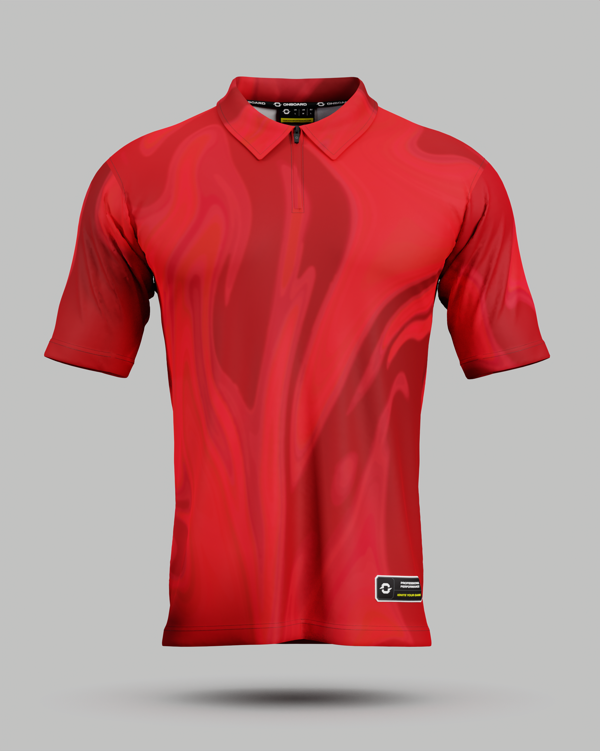 Youth Wave 1/4 Zip Polo Collar Jersey With Pocket