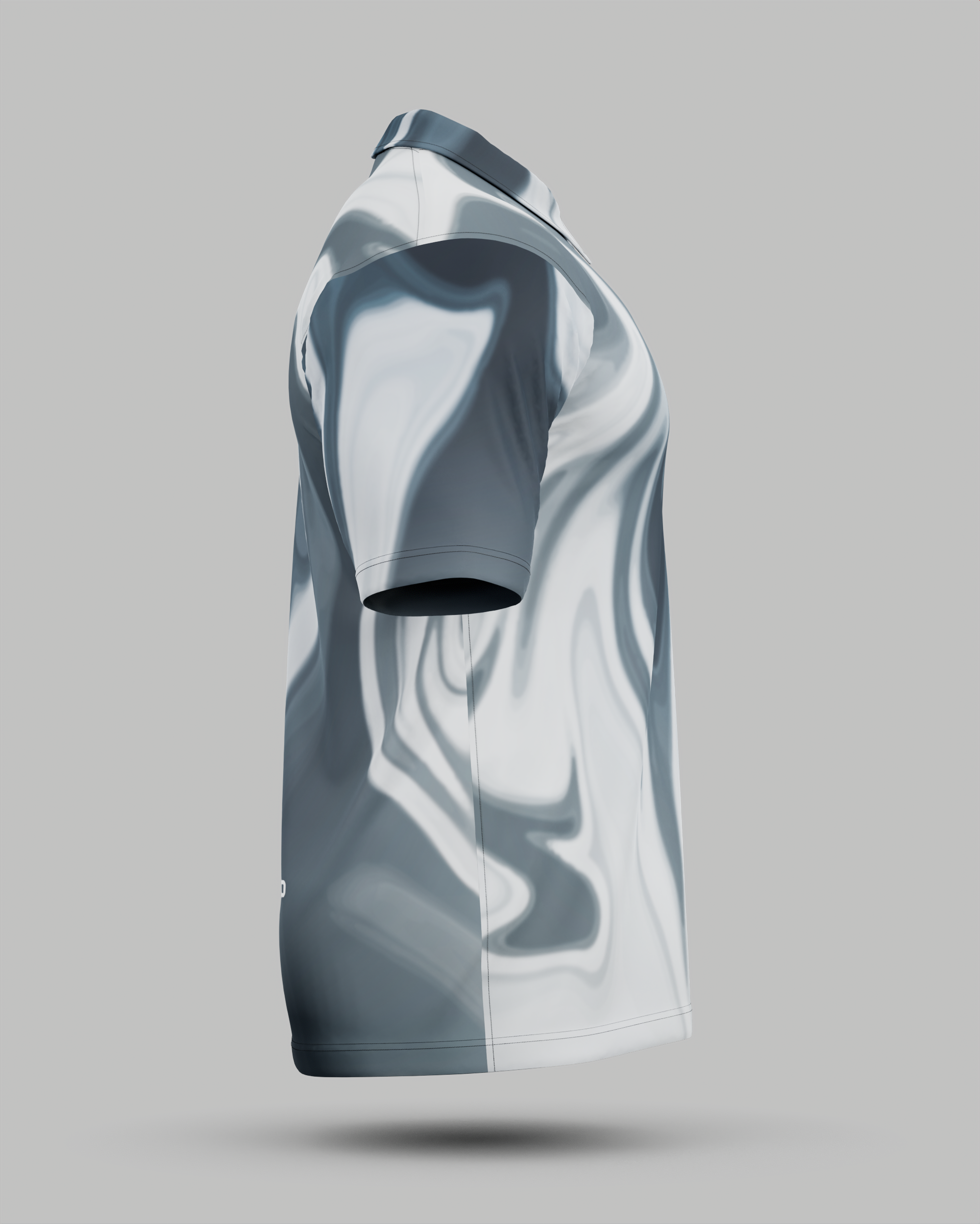 Youth Wave 1/4 Zip Polo Collar Jersey With Pocket