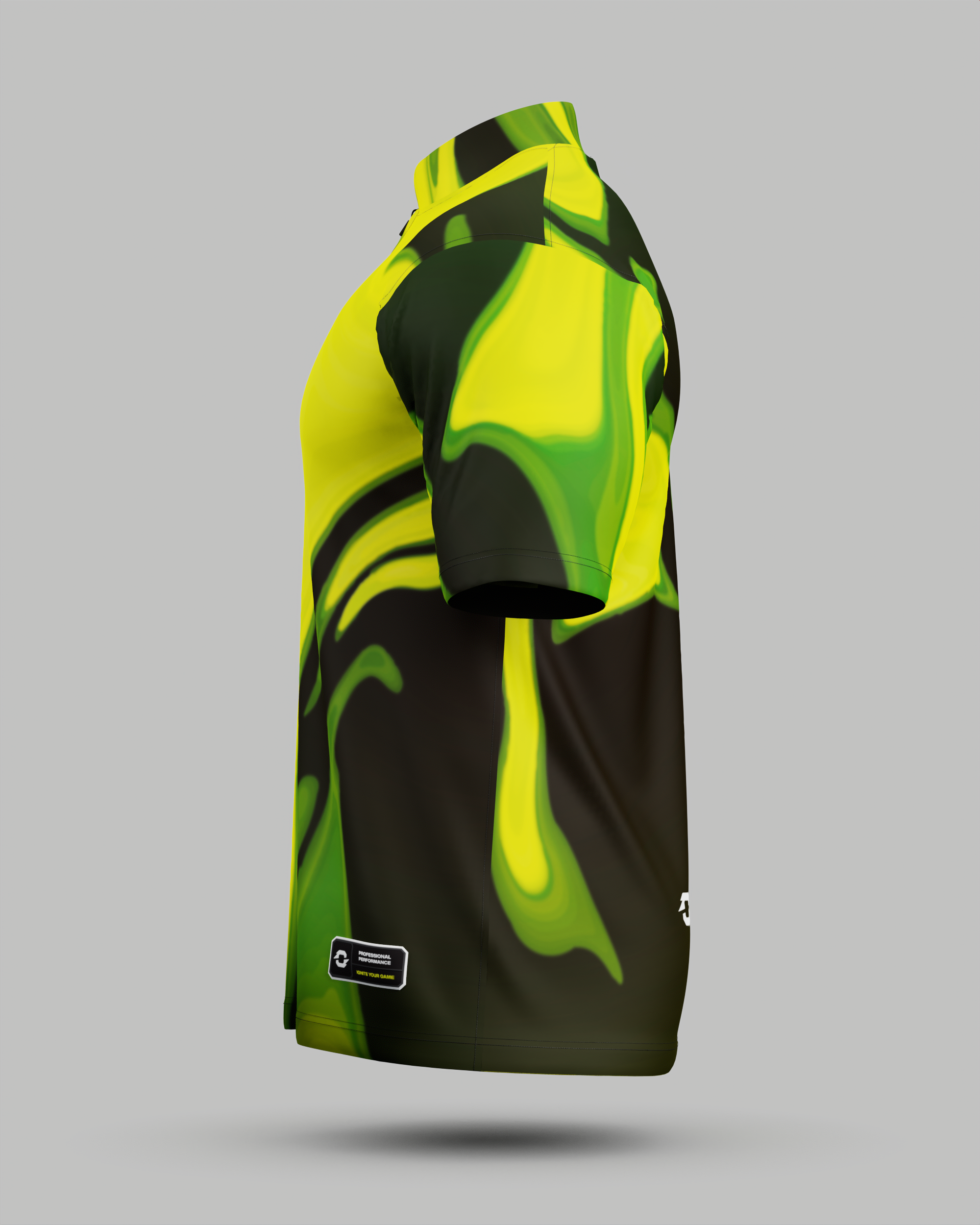 Youth Wave 1/4 Zip Pro Collar Jersey