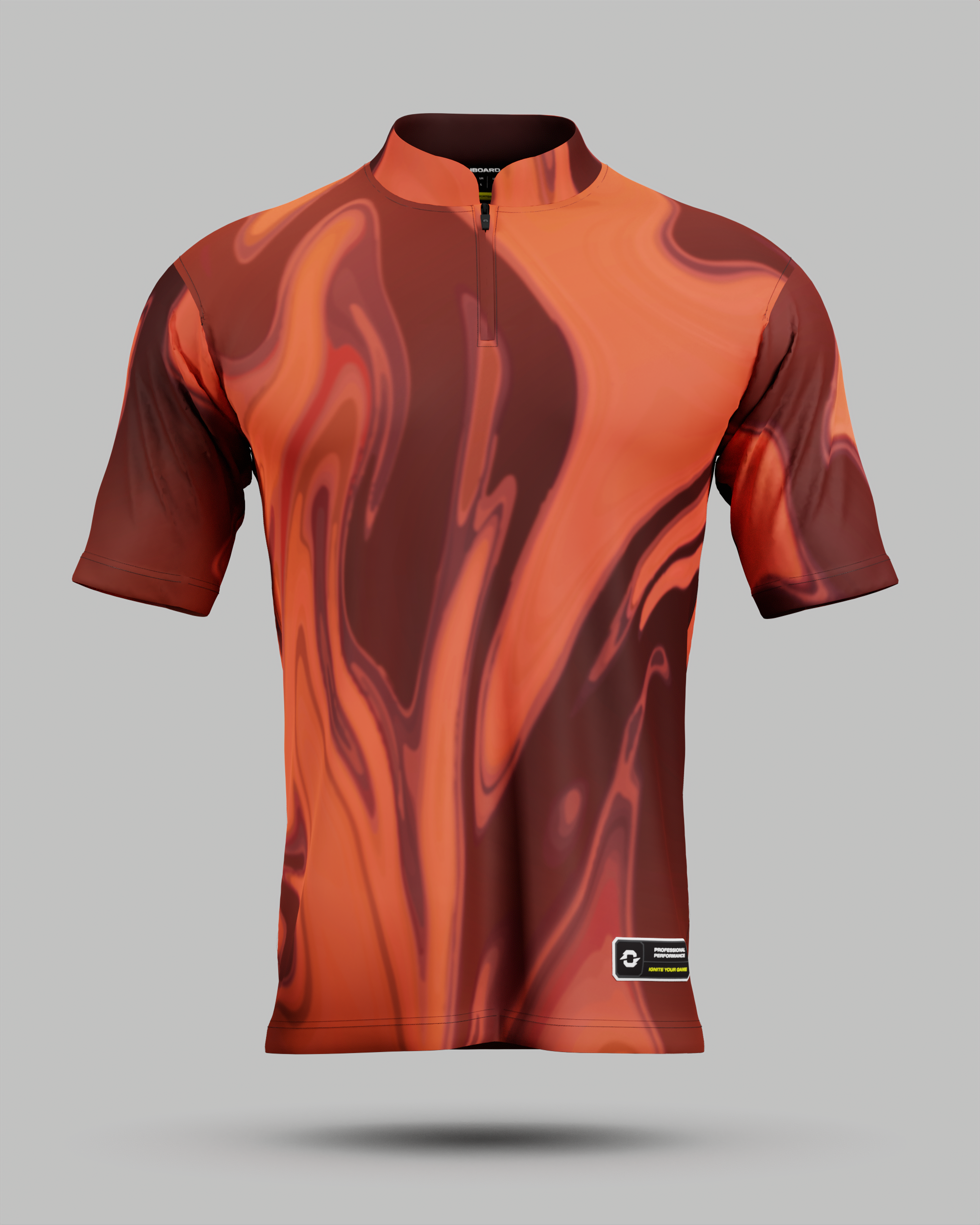 Wave 1/4 Zip Pro Collar Jersey