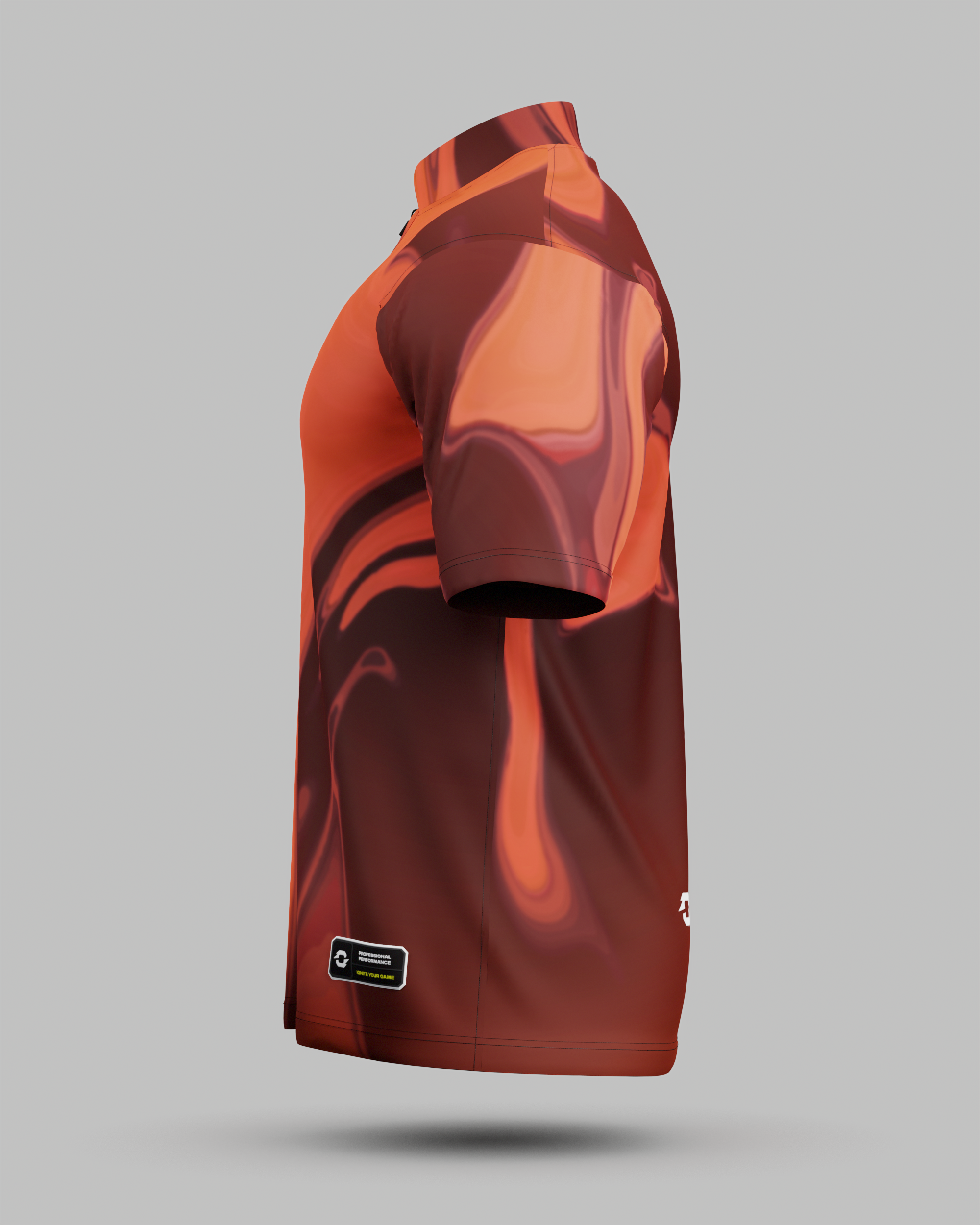 Youth Wave 1/4 Zip Pro Collar Jersey