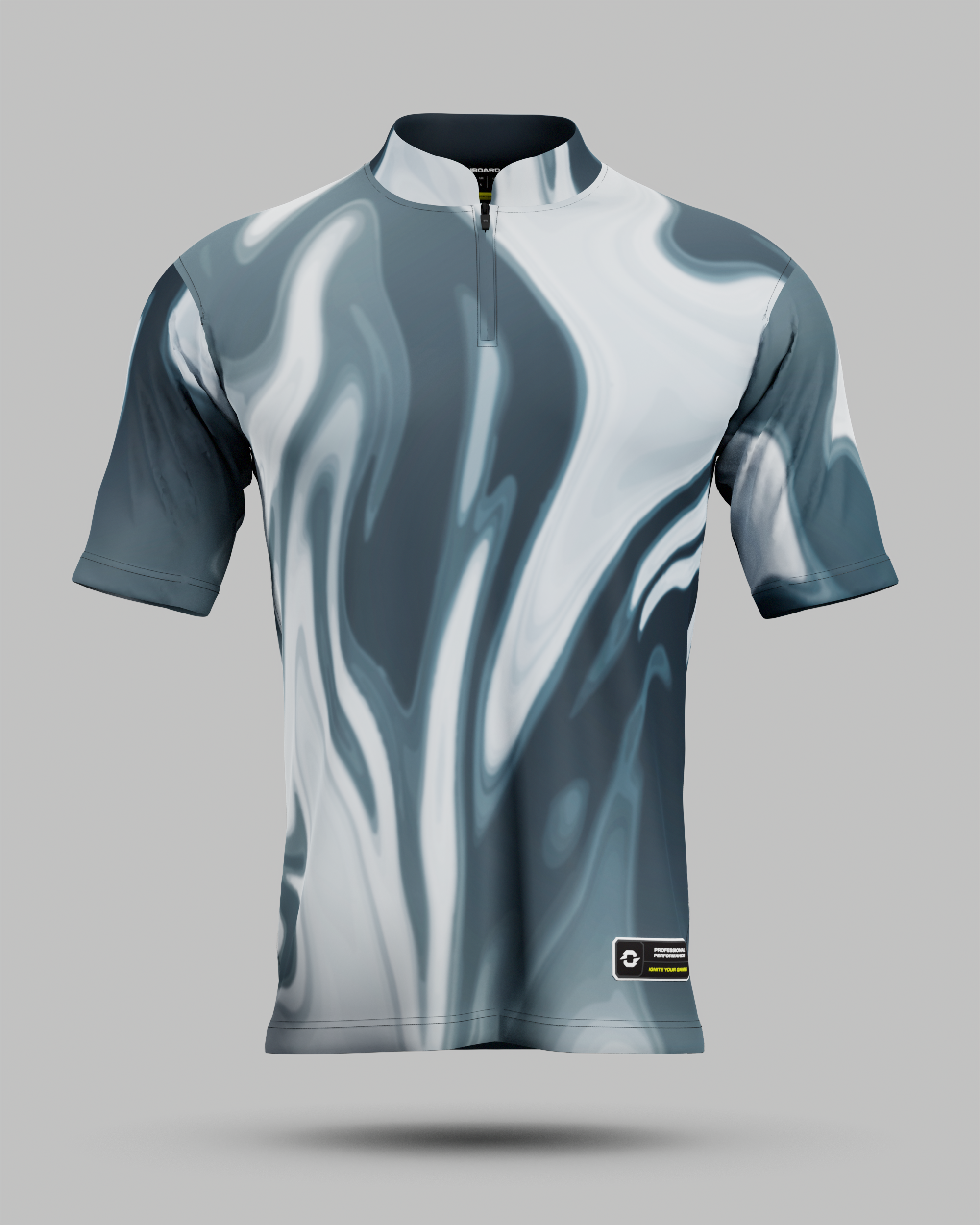 Wave 1/4 Zip Pro Collar Jersey