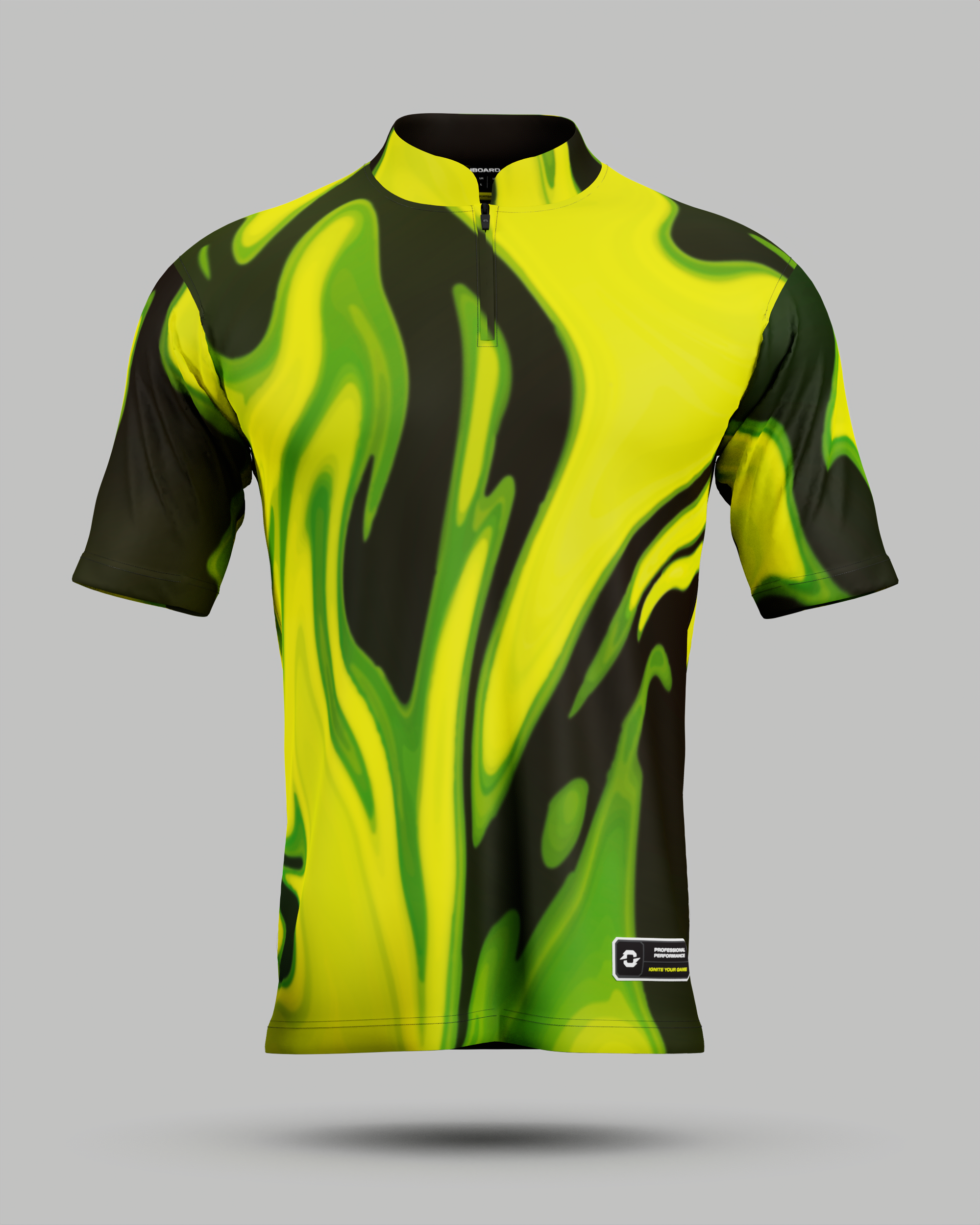 Wave 1/4 Zip Pro Collar Jersey